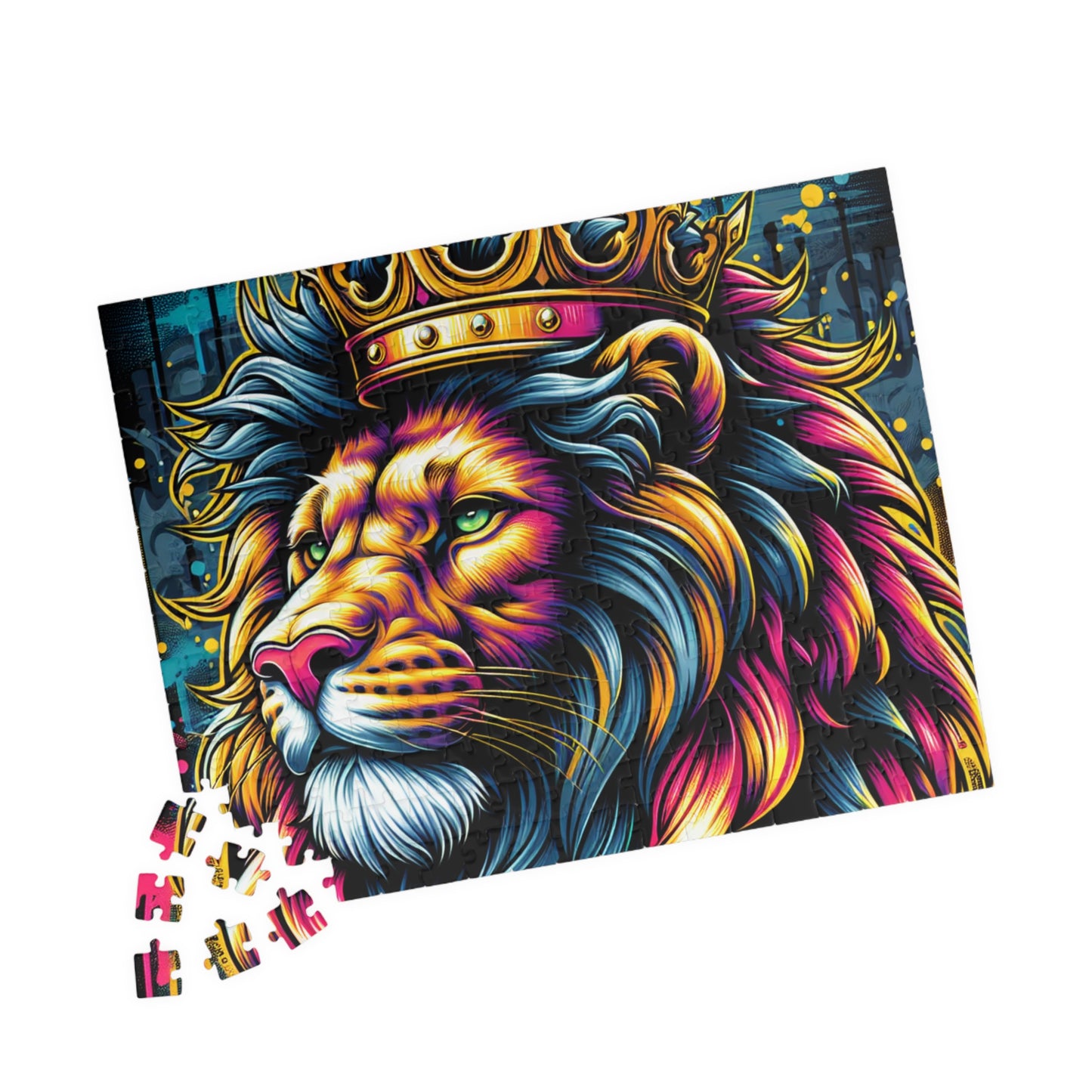 KING LION PUZZLE (110, 252, 520, 1014-piece)