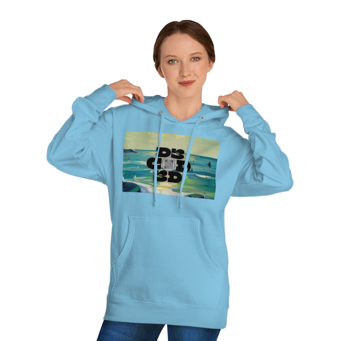 ENCODED | FIND YOUR HAPPY PLACE | Unisex Hooded Sweatshirt