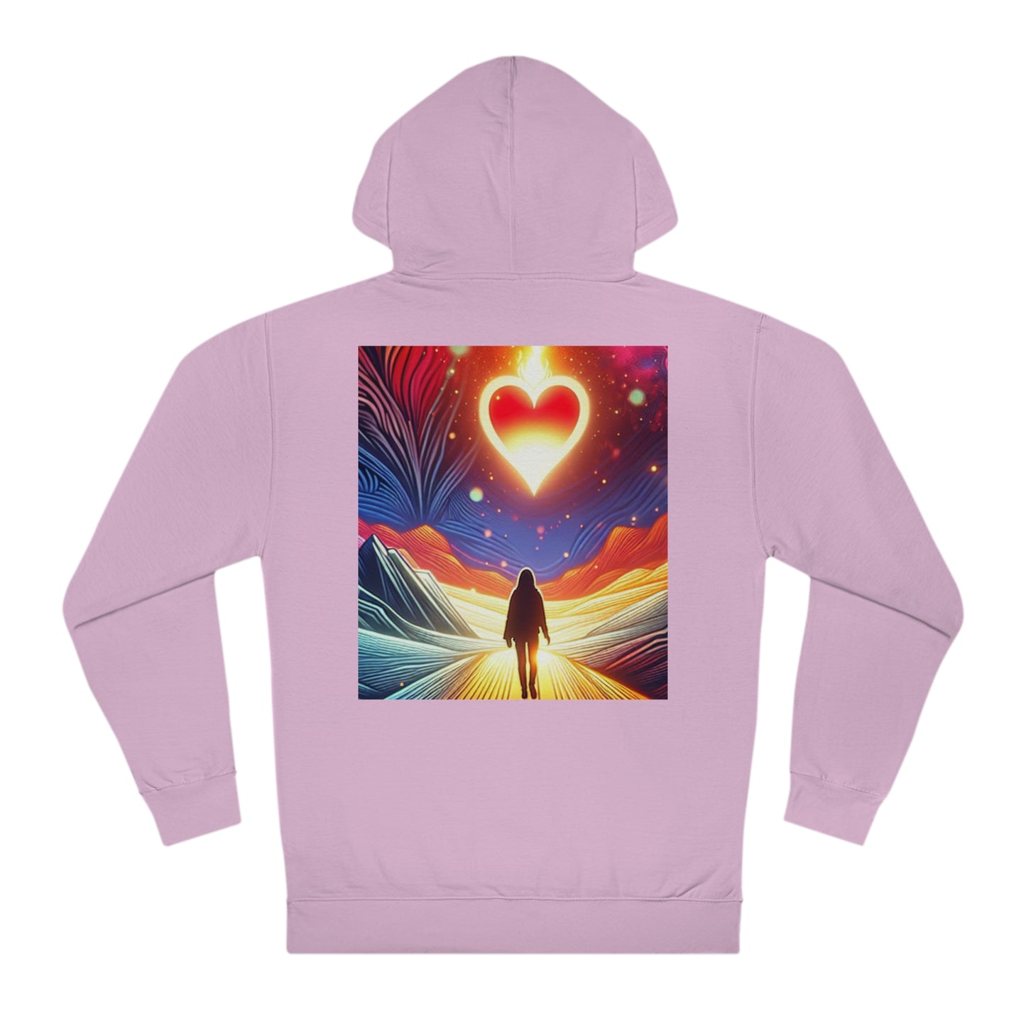 NO CODE | FOLLOW YOUR HEART | Unisex Hooded Sweatshirt