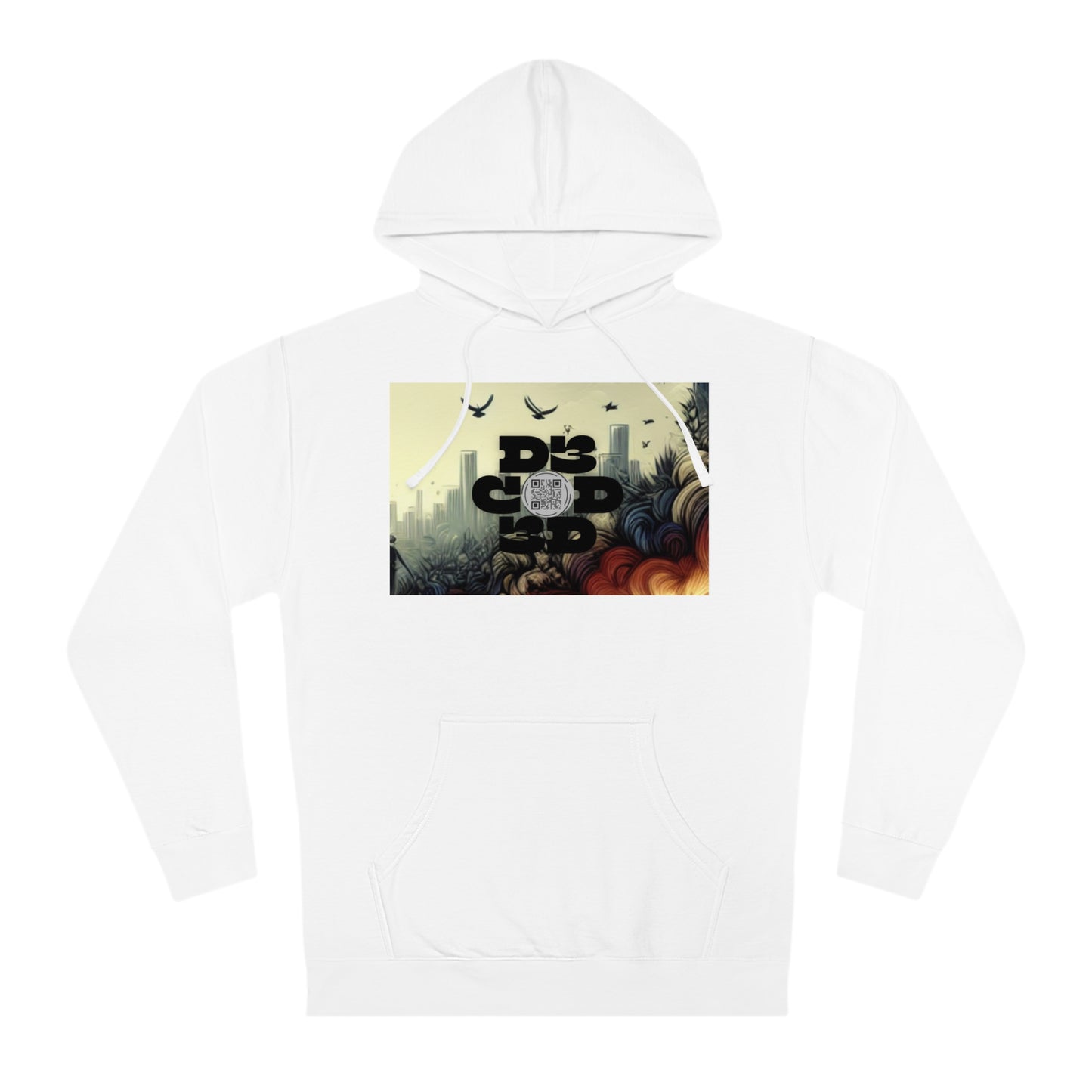 DECODED | FEAR NO EVIL | Unisex Hooded Sweatshirt