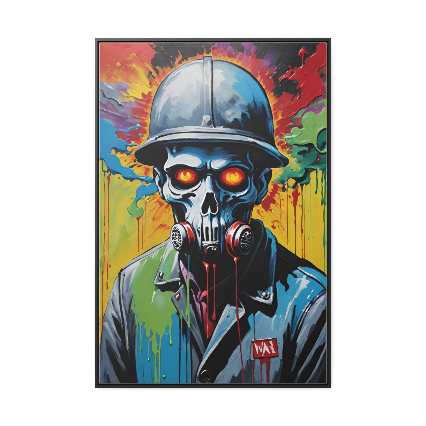 DEFY THE DECAY | Vertical Framed Canvas