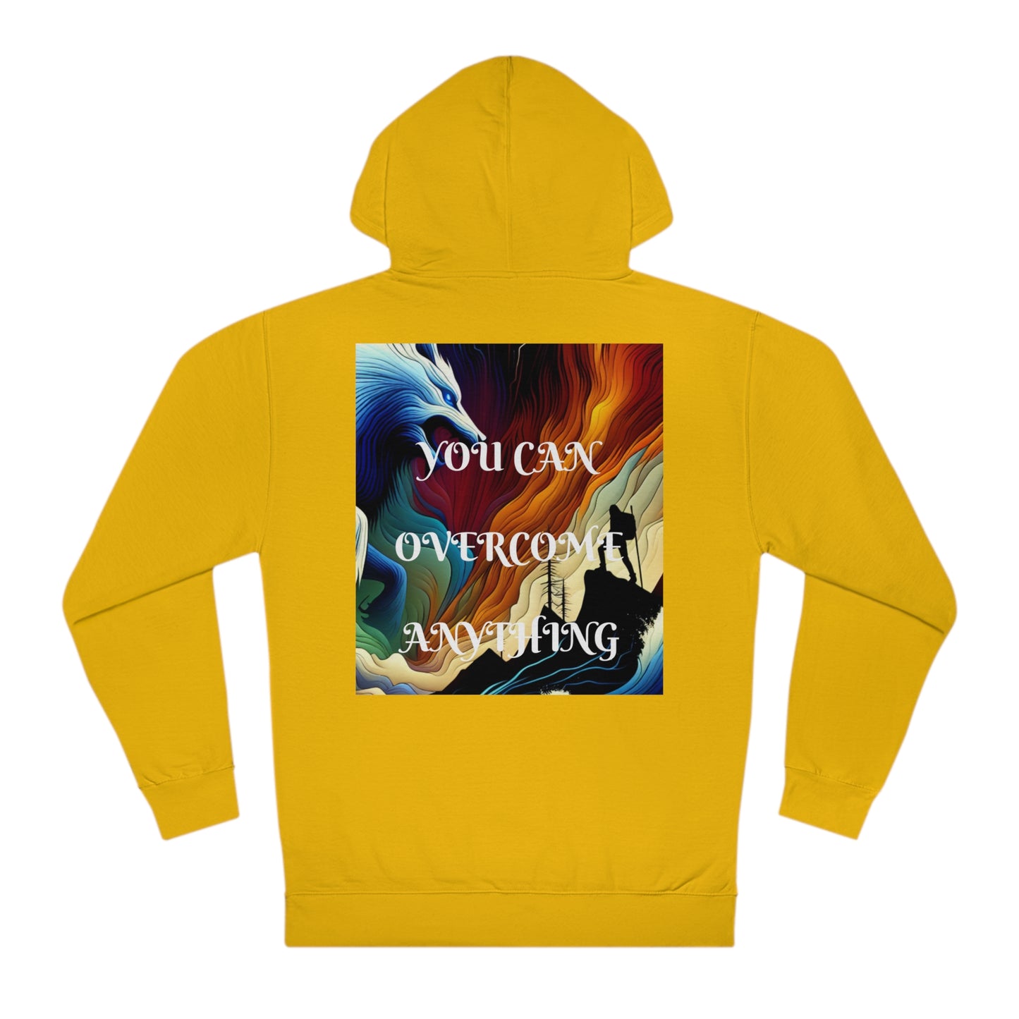 DECODED | YOU CAN OVERCOME ANYTHING | Unisex Hooded Sweatshirt