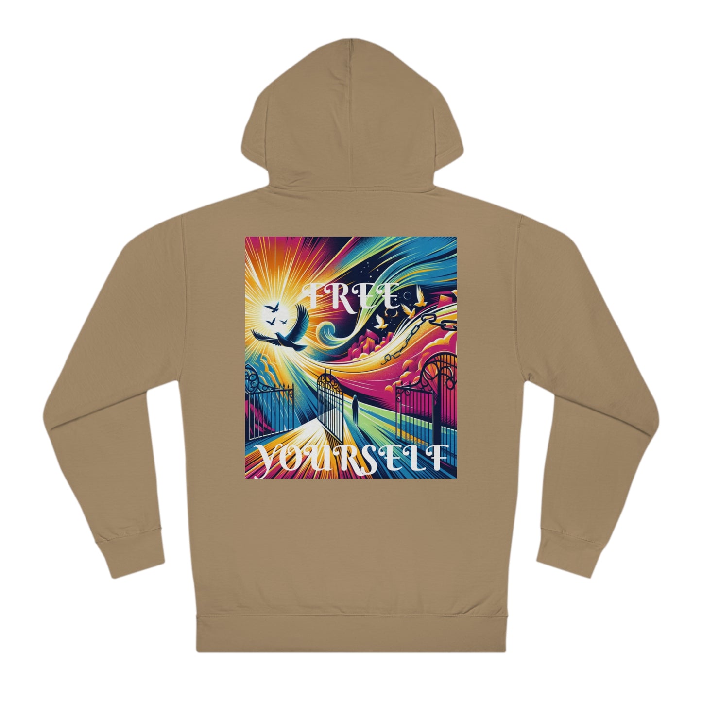 DECODED | FREE YOURSELF | Unisex Hooded Sweatshirt