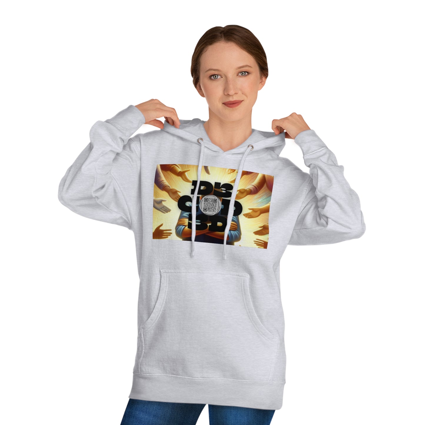 DECODED | YOU ARE NOT ALONE | Unisex Hooded Sweatshirt