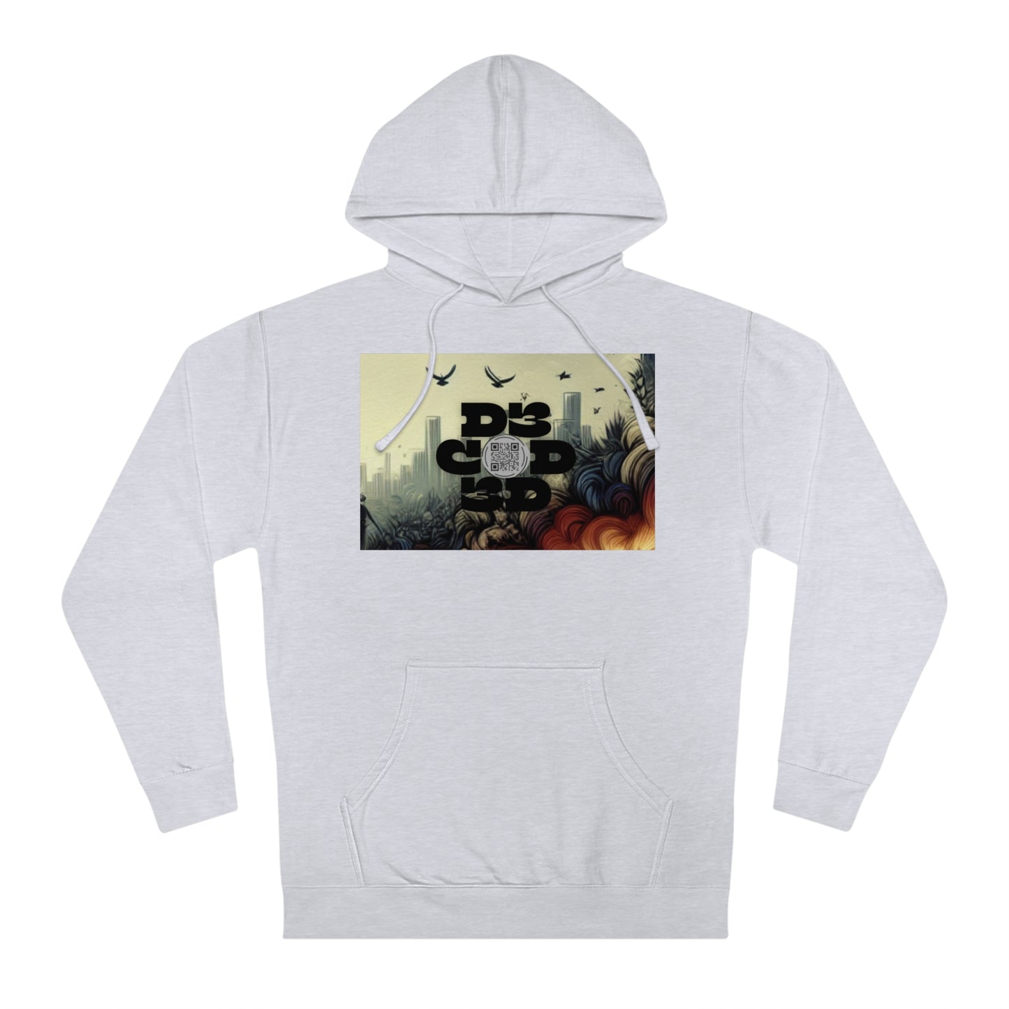 DECODED | FEAR NO EVIL | Unisex Hooded Sweatshirt