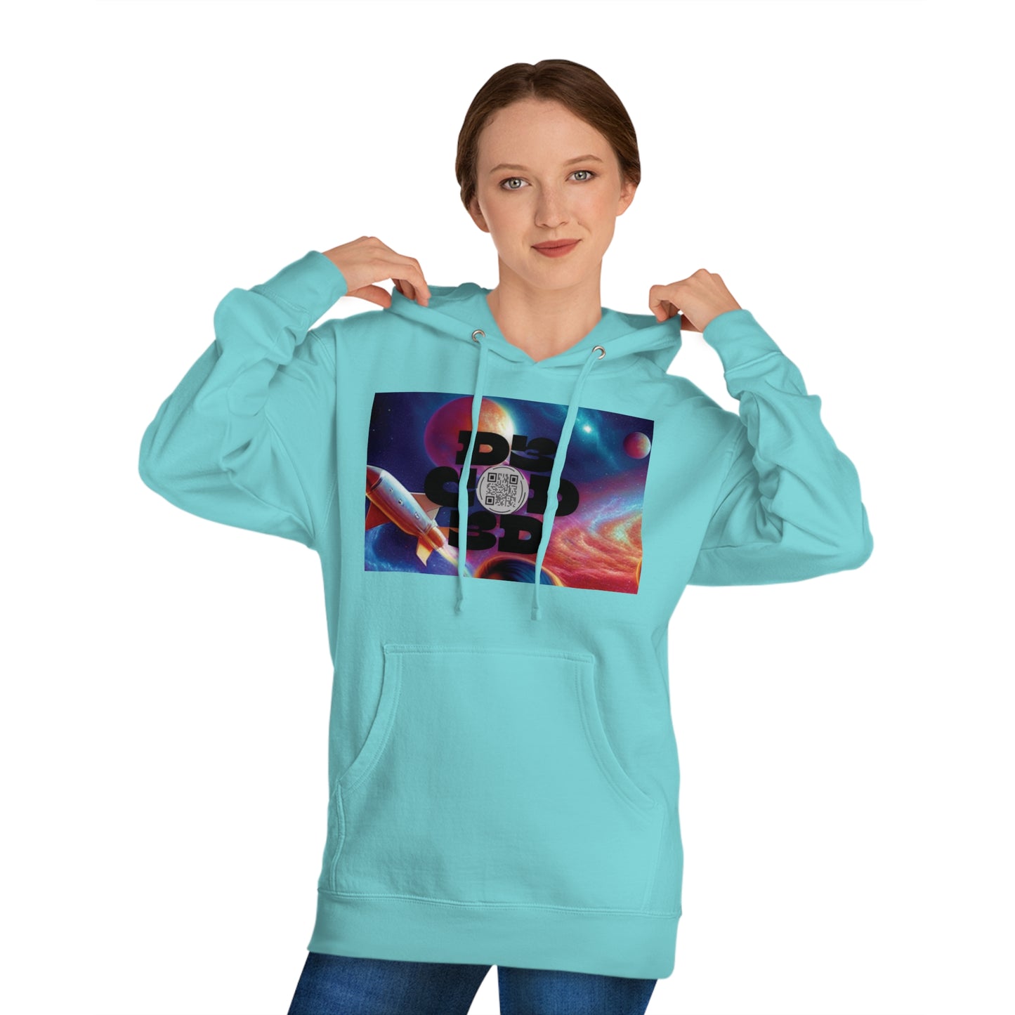 ENCODED | DREAM BIG | Unisex Hooded Sweatshirt