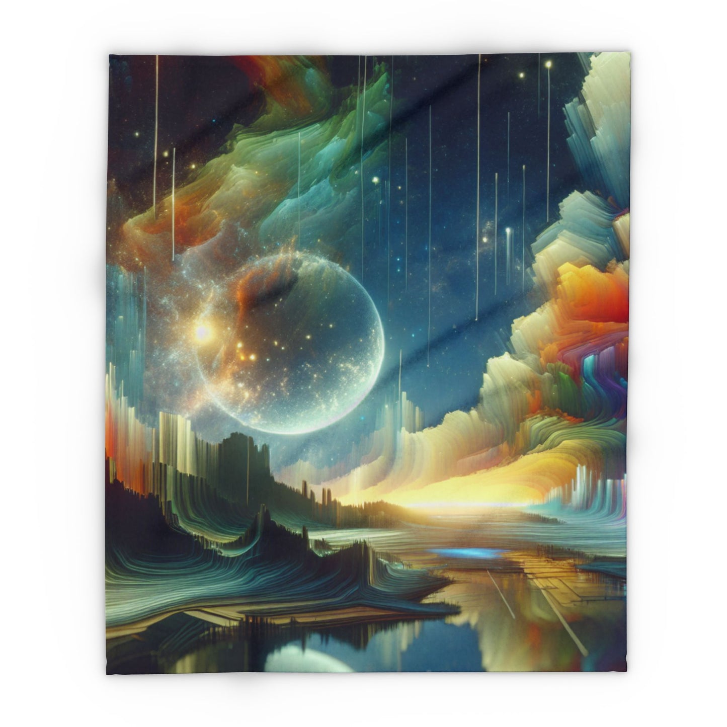 MOON MAGIC | Arctic Fleece Blanket