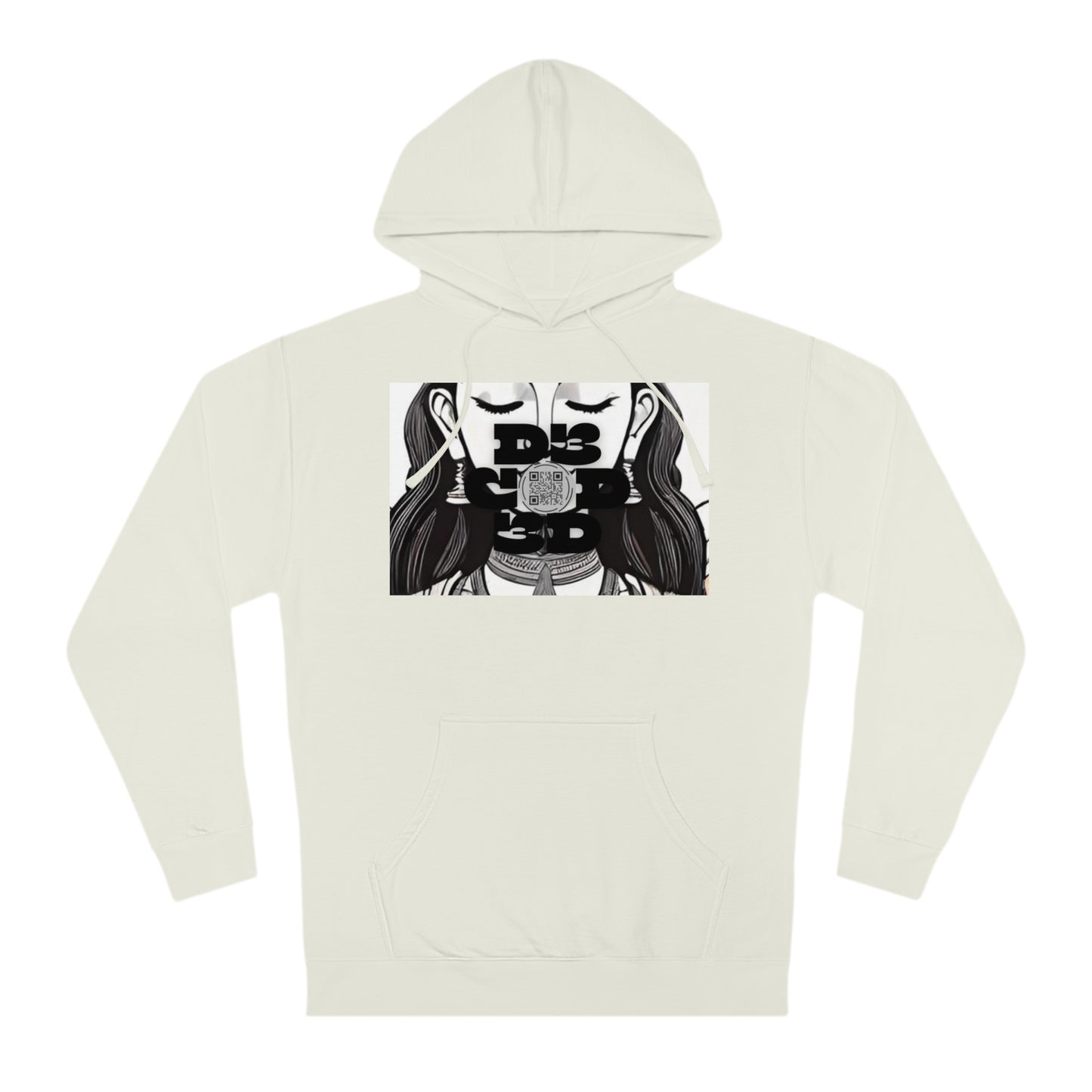 DECODED | STAY GROUNDED | Unisex Hooded Sweatshirt