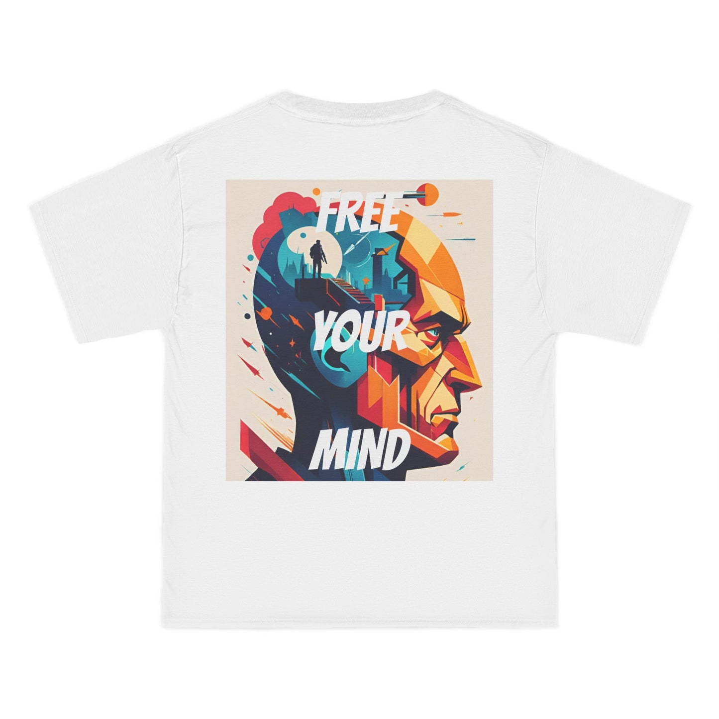 DECODED | FREE YOUR MIND | Unisex Beefy-T® short-sleeve T-shirt