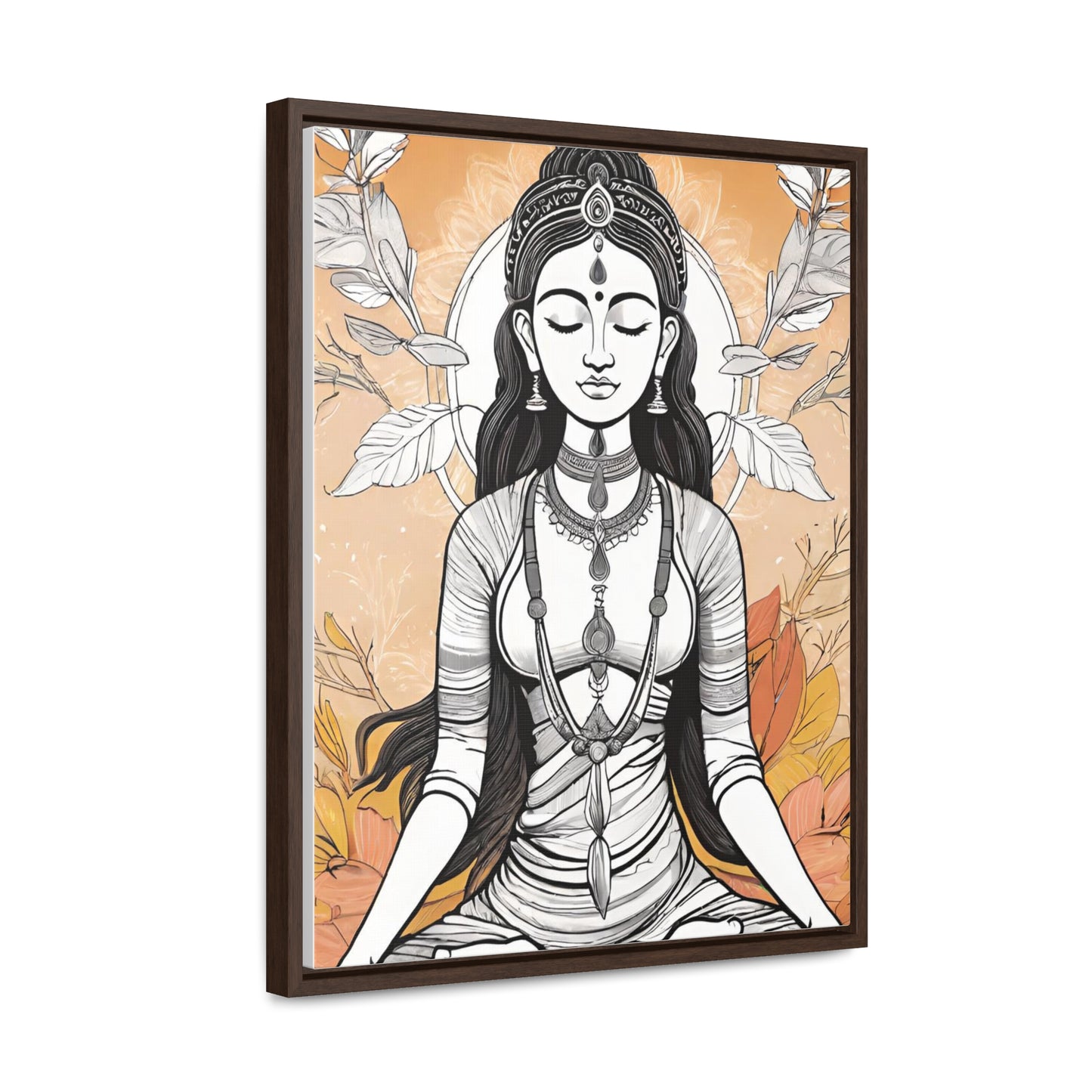 STAY GROUNDED | Vertical Framed Canvas