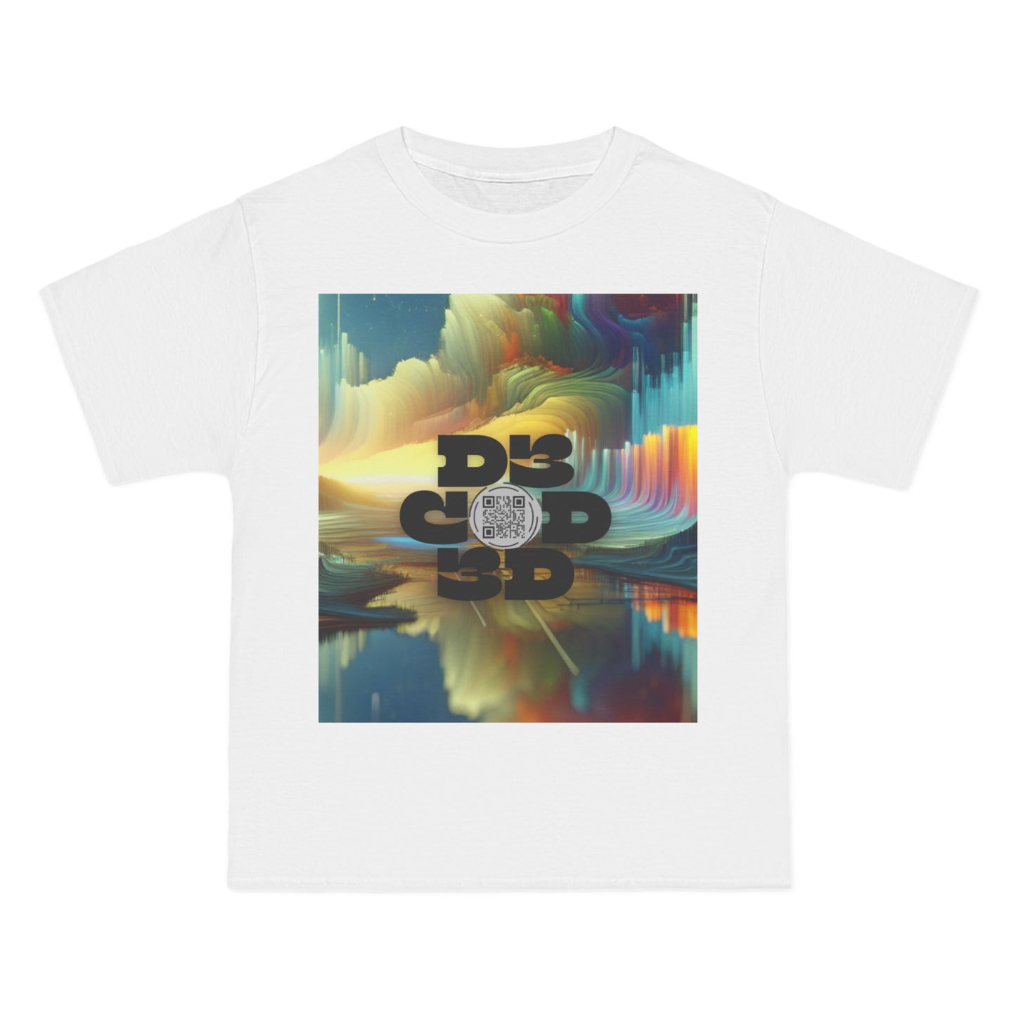 ENCODED | JOURNEY TO THE UNKNOWN | Unisex Beefy-T® short-sleeve T-shirt