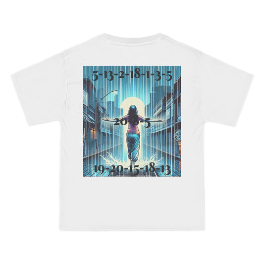 ENCODED | EMBRACE THE STORM | Unisex Beefy-T®  Short-Sleeve T-Shirt