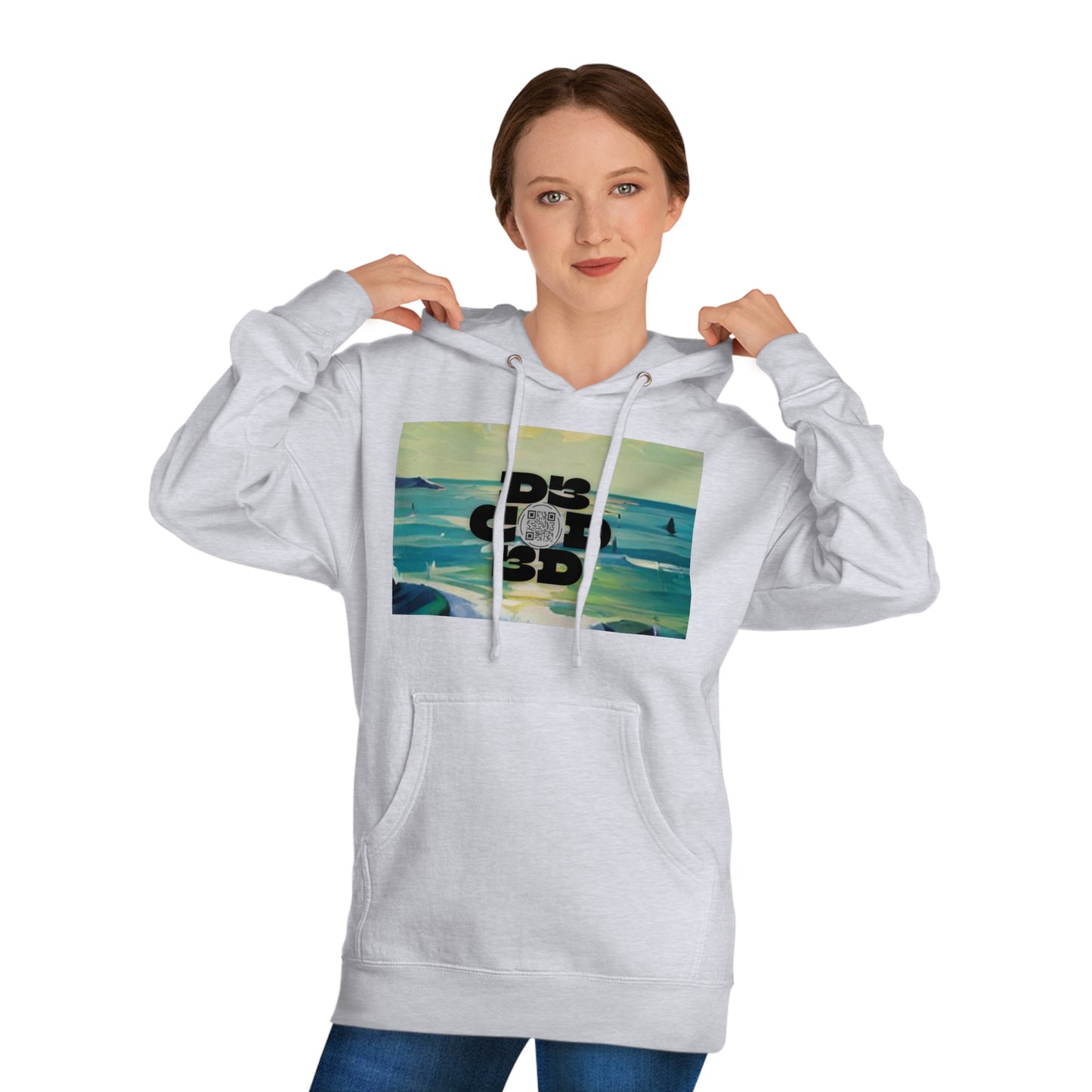 ENCODED | FIND YOUR HAPPY PLACE | Unisex Hooded Sweatshirt