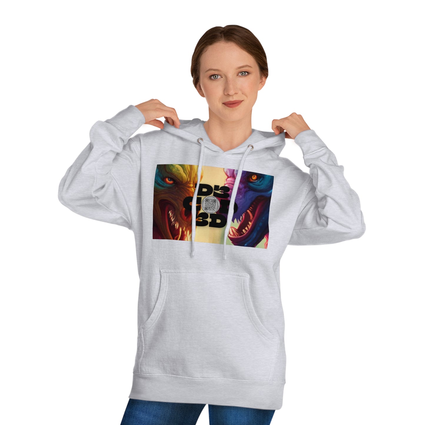 ENCODED | EMBRACE YOUR STRENGTH | Unisex Hooded Sweatshirt