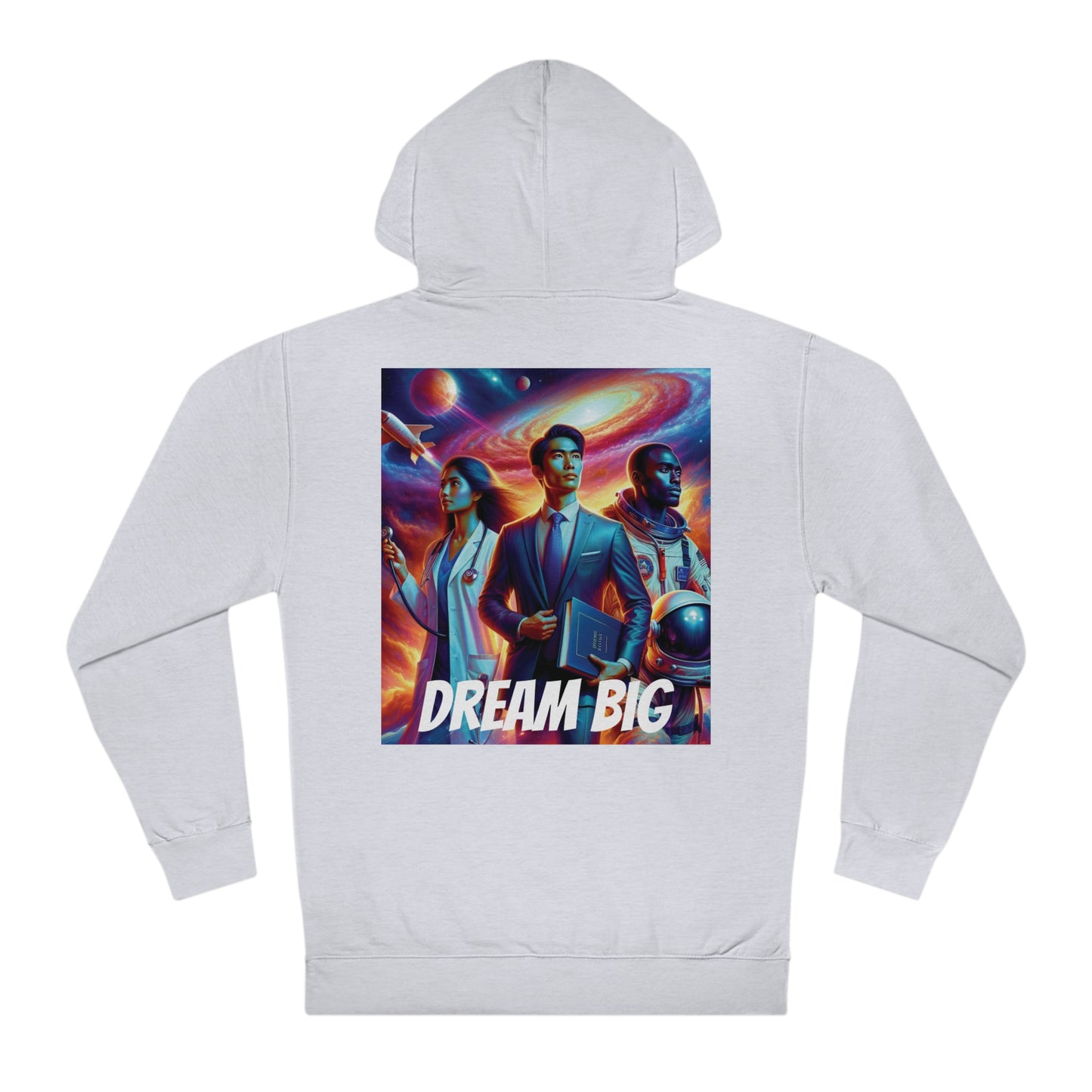 DECODED | DREAM BIG | Unisex Hooded Sweatshirt