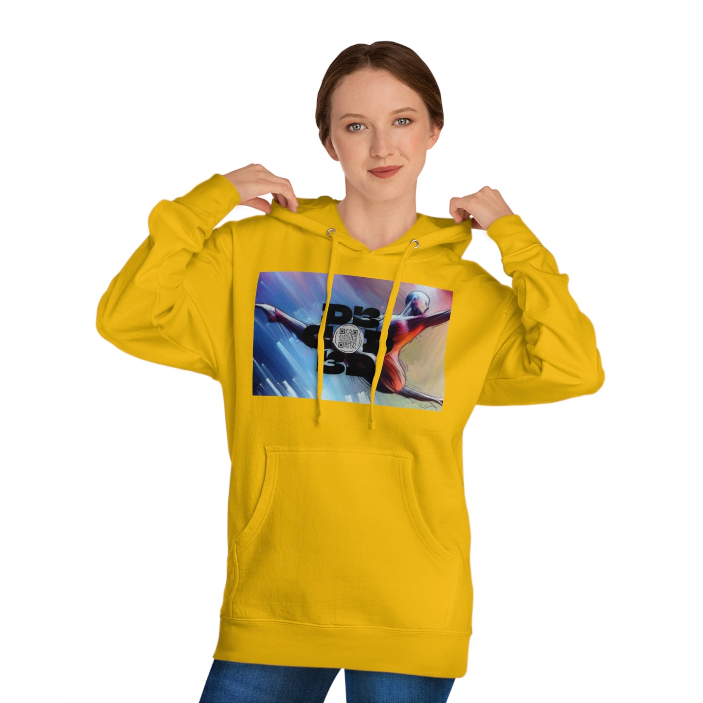 ENCODED | EXPRESS YOURSELF | Unisex Hooded Sweatshirt