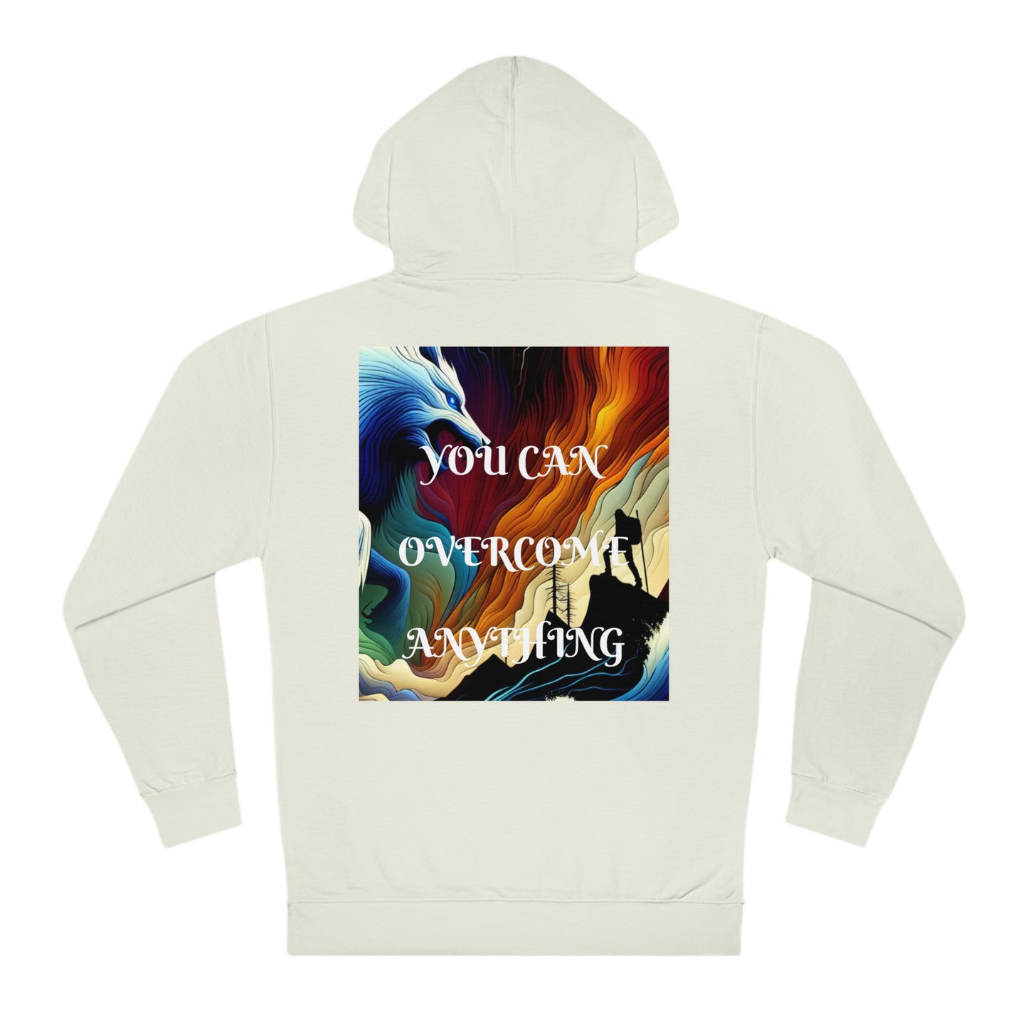 DECODED | YOU CAN OVERCOME ANYTHING | Unisex Hooded Sweatshirt