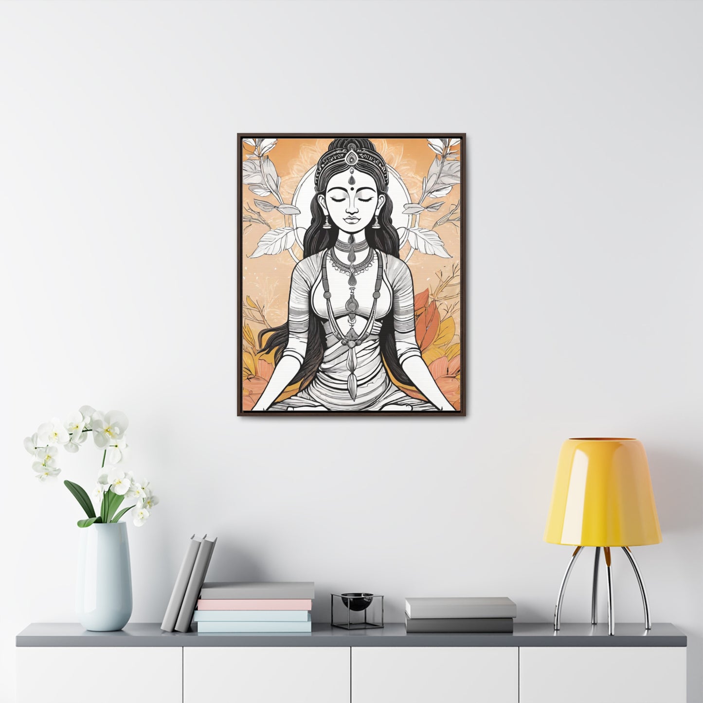 STAY GROUNDED | Vertical Framed Canvas