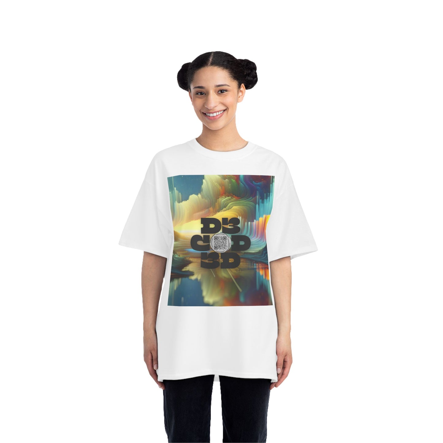 ENCODED | JOURNEY TO THE UNKNOWN | Unisex Beefy-T® short-sleeve T-shirt