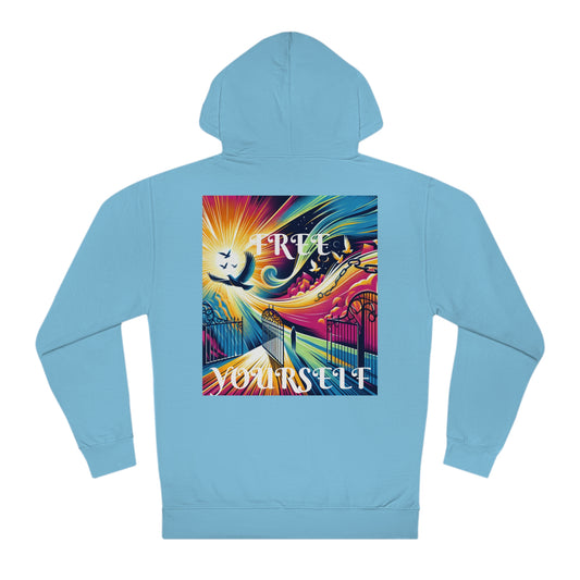 DECODED | FREE YOURSELF | Unisex Hooded Sweatshirt