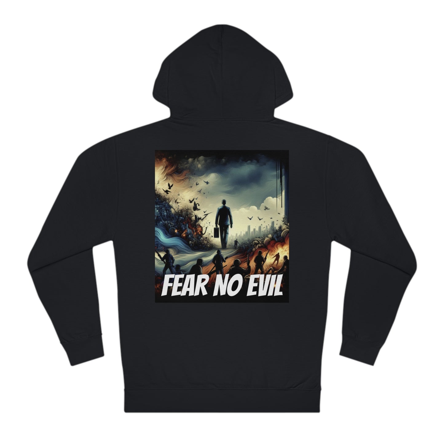 DECODED | FEAR NO EVIL | Unisex Hooded Sweatshirt