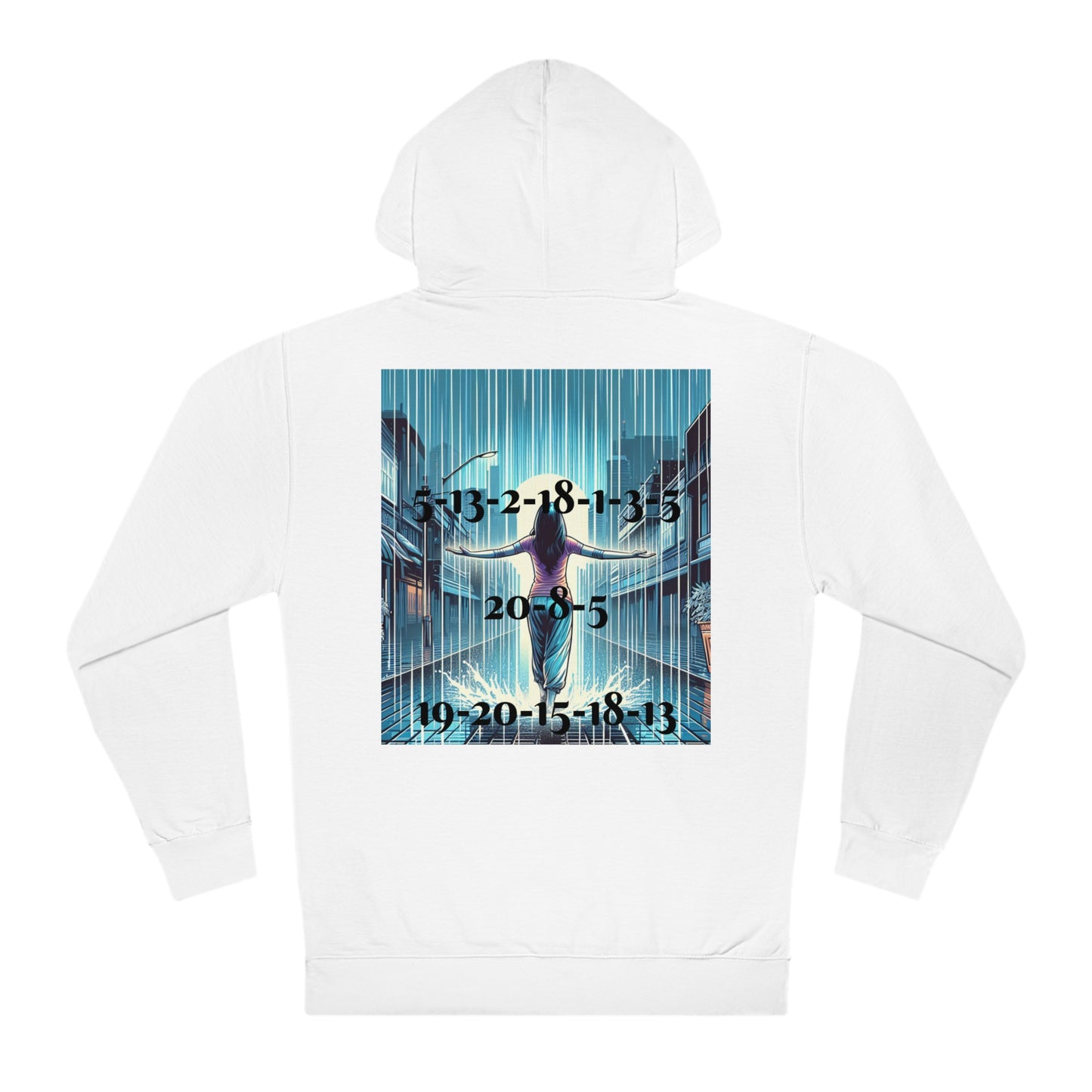 ENCODED | EMBRACE THE STORM | Unisex Hooded Sweatshirt