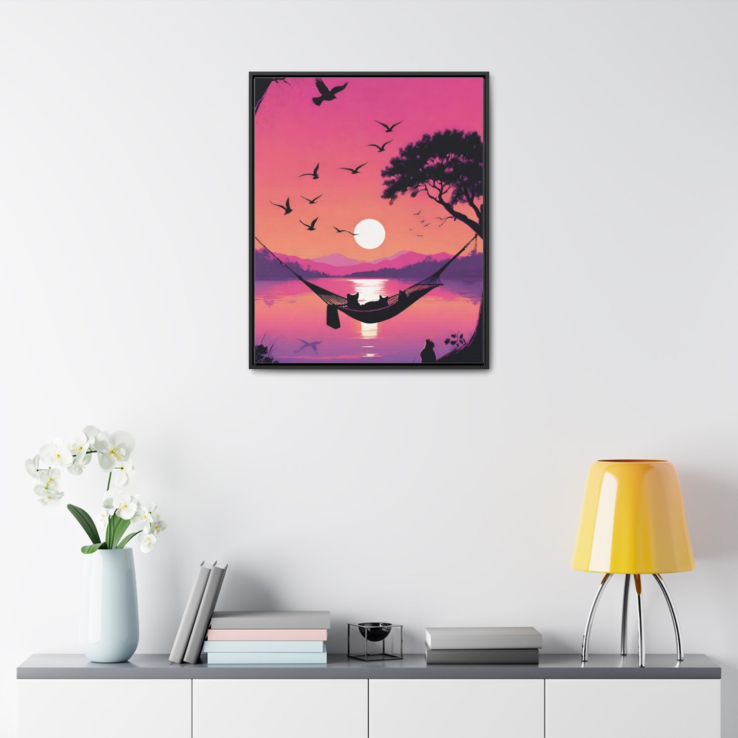 APPRECIATE THE LITTLE THINGS | Vertical Framed Canvas