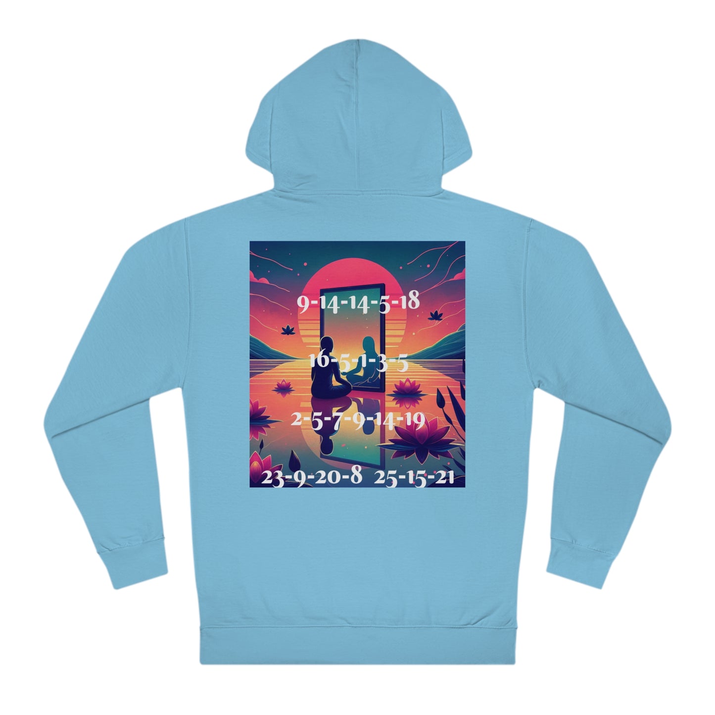 ENCODED | INNER PEACE BEGINS WITH YOU | Unisex Hooded Sweatshirt