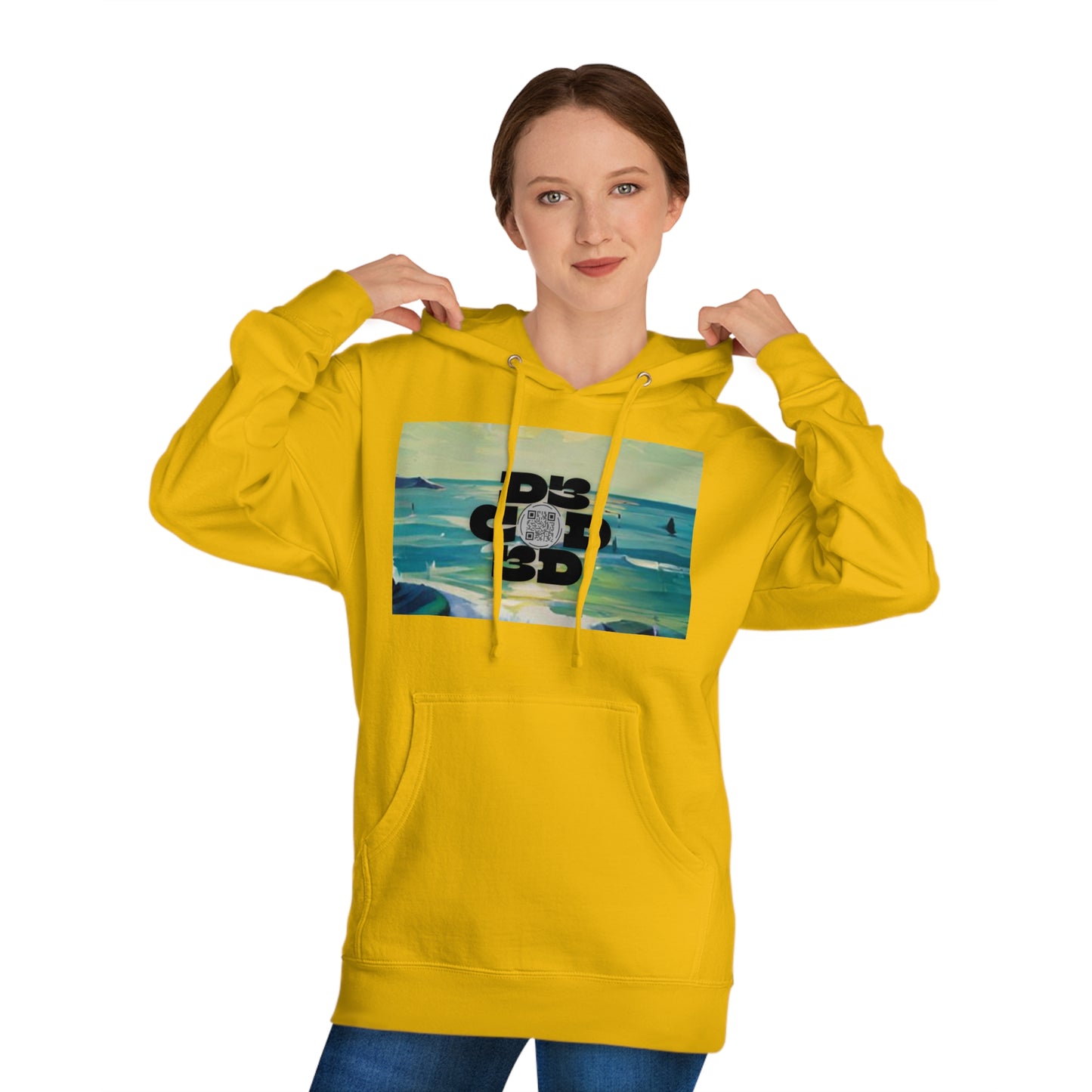 ENCODED | FIND YOUR HAPPY PLACE | Unisex Hooded Sweatshirt