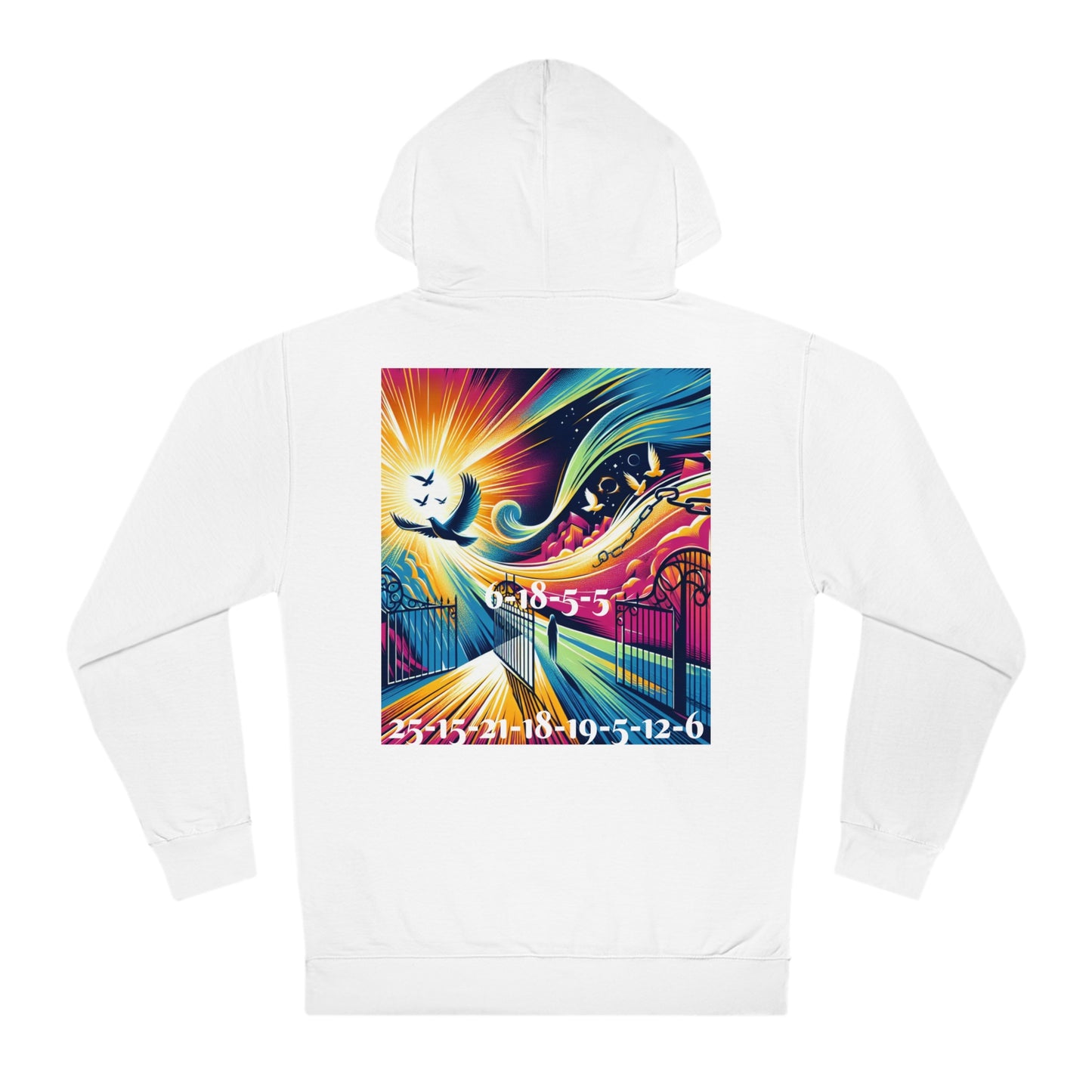 ENCODED | FREE YOURSELF | Unisex Hooded Sweatshirt