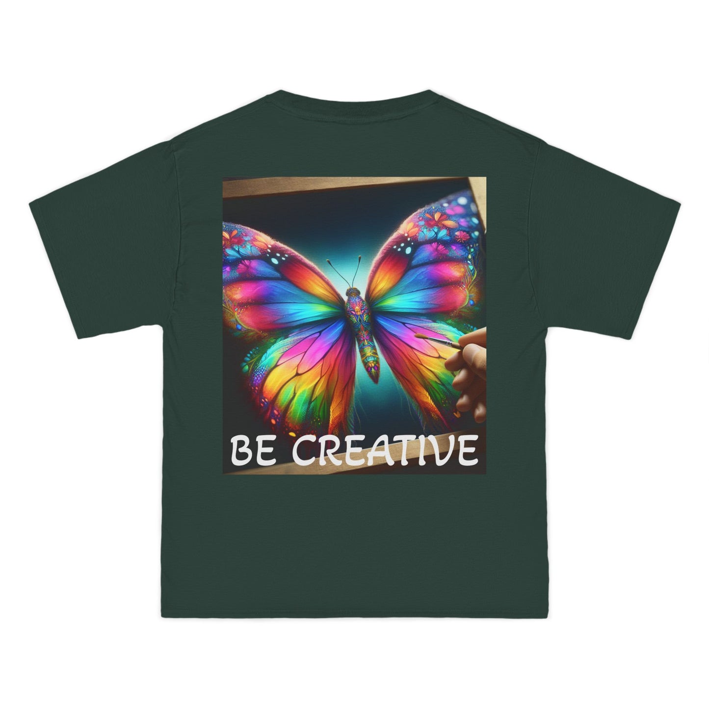 DECODED | BE CREATIVE | Unisex Beefy-T® short-sleeve T-shirt