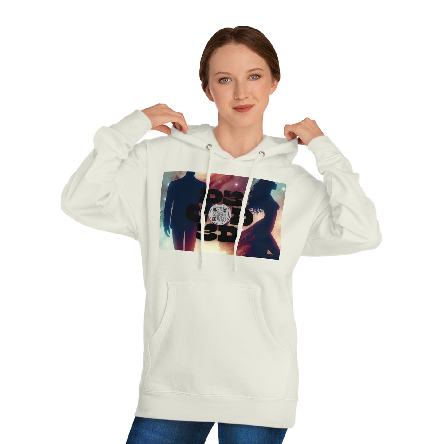 NO CODE | LOVE & BE LOVED | Unisex Hooded Sweatshirt