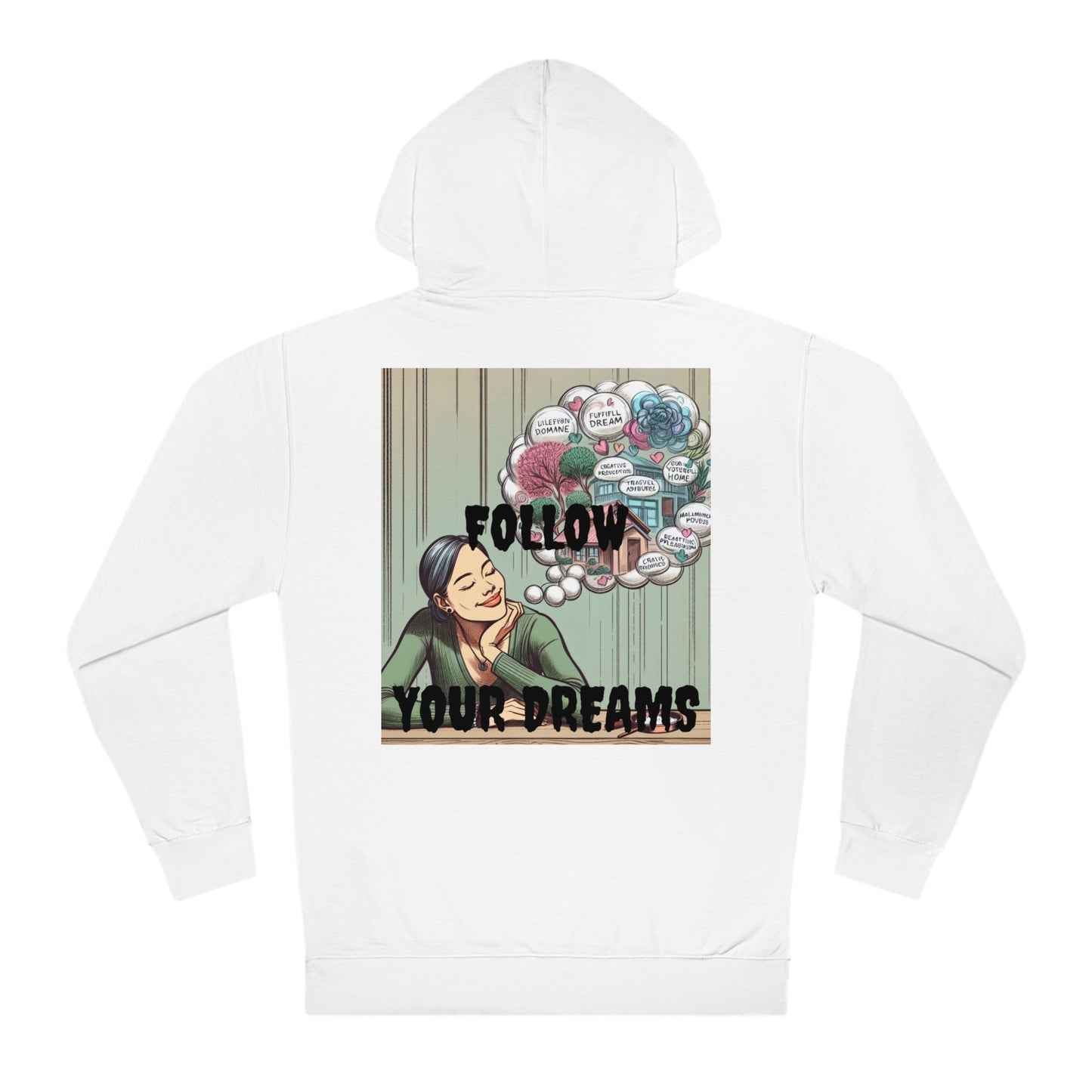 DECODED | FOLLOW YOUR DREAMS | Unisex Hooded Sweatshirt