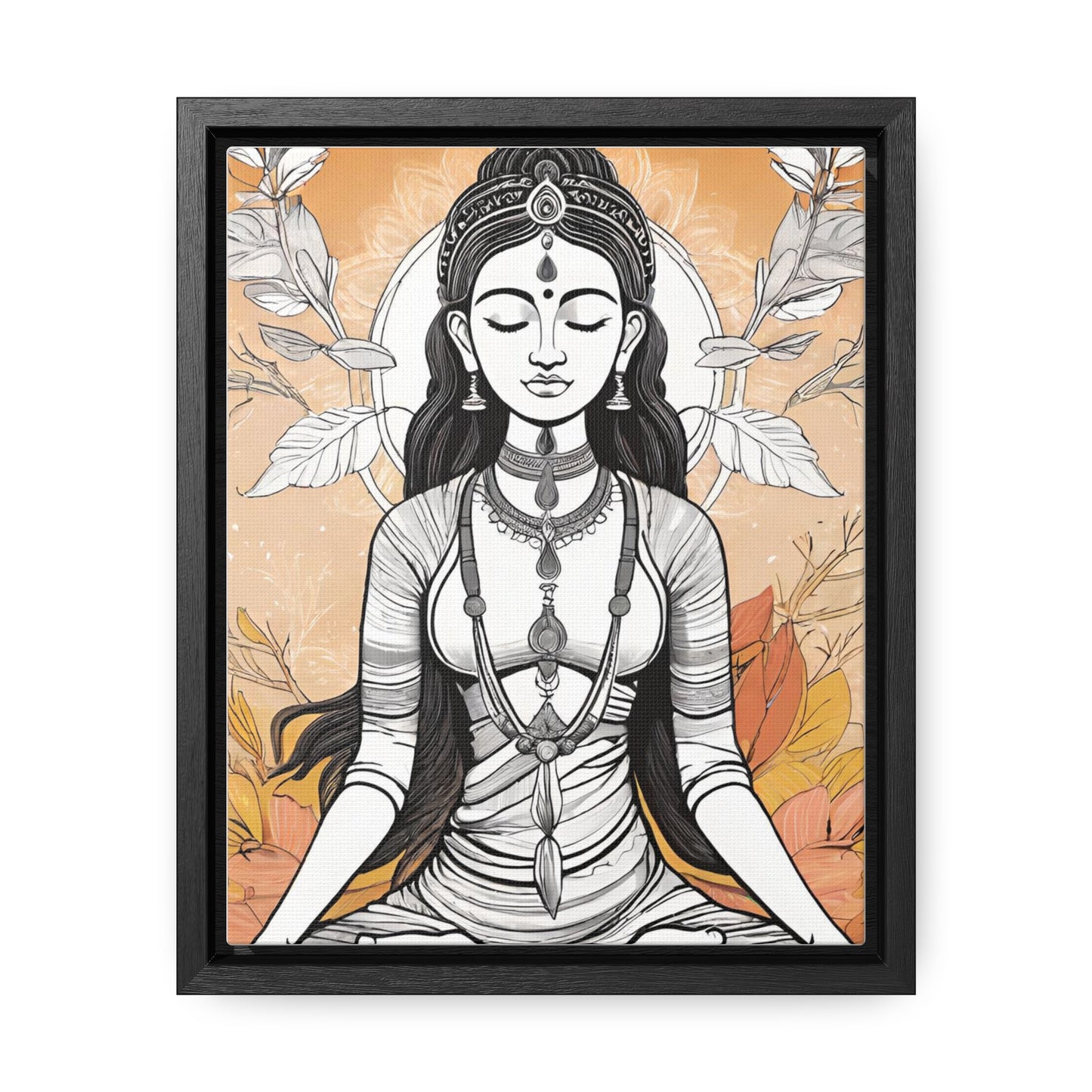 STAY GROUNDED | Vertical Framed Canvas