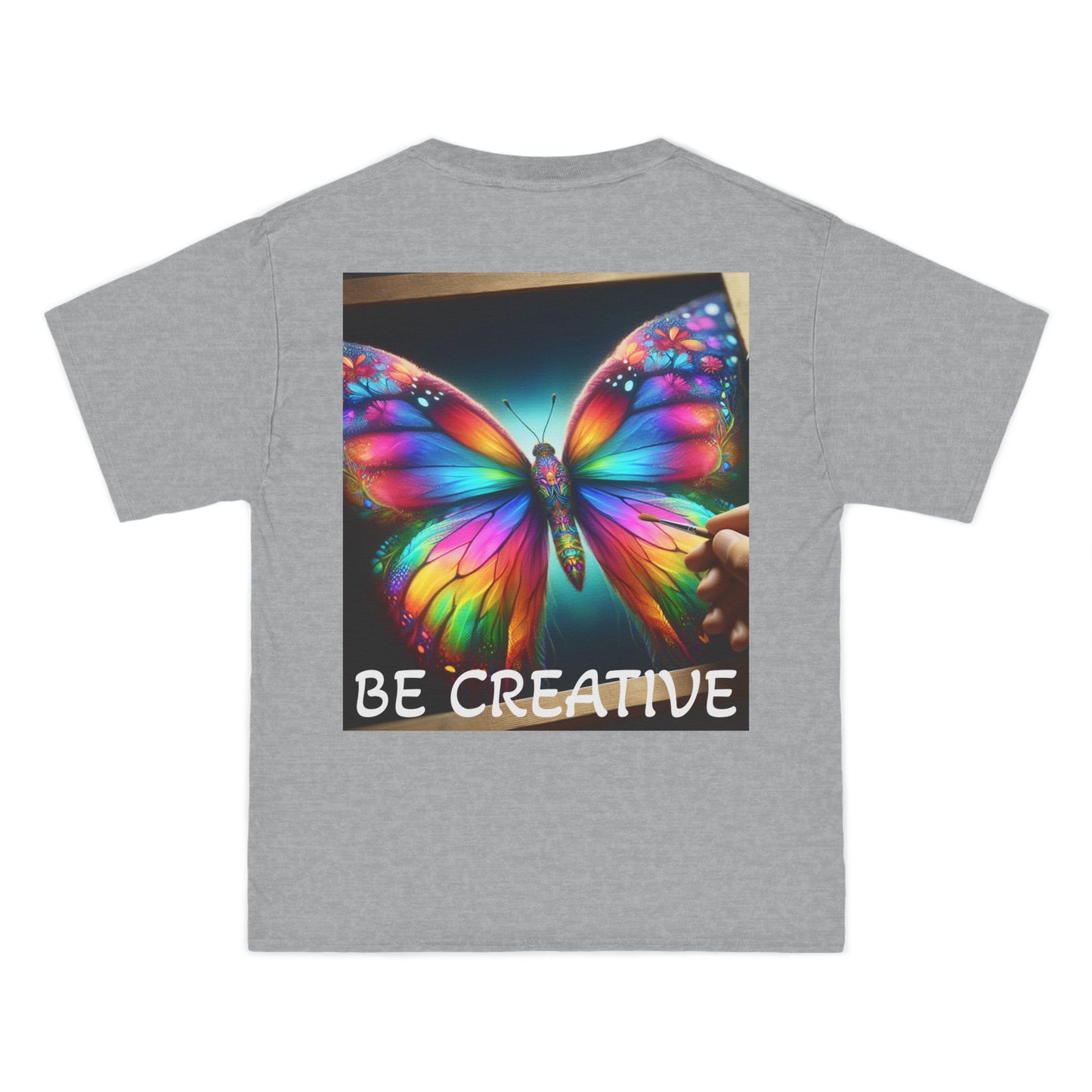 DECODED | BE CREATIVE | Unisex Beefy-T® short-sleeve T-shirt