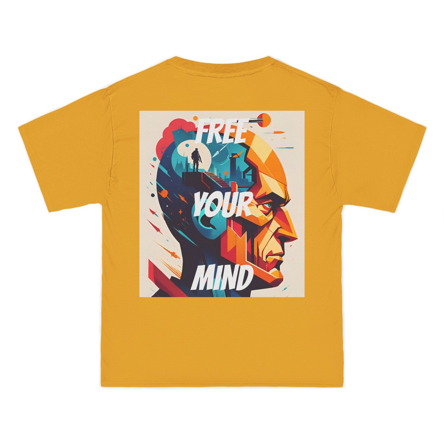 DECODED | FREE YOUR MIND | Unisex Beefy-T® short-sleeve T-shirt