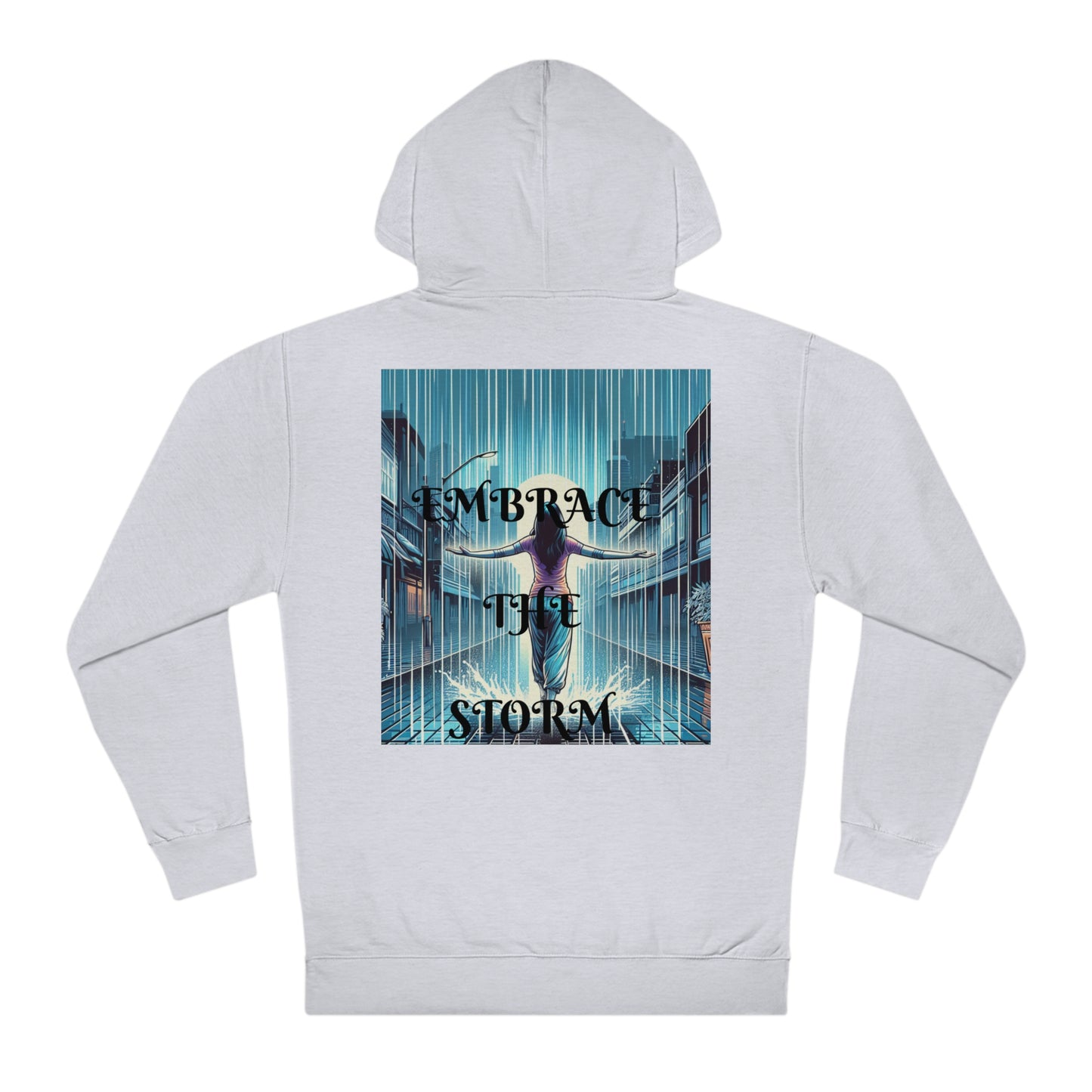 DECODED | EMBRACE THE STORM | Unisex Hooded Sweatshirt