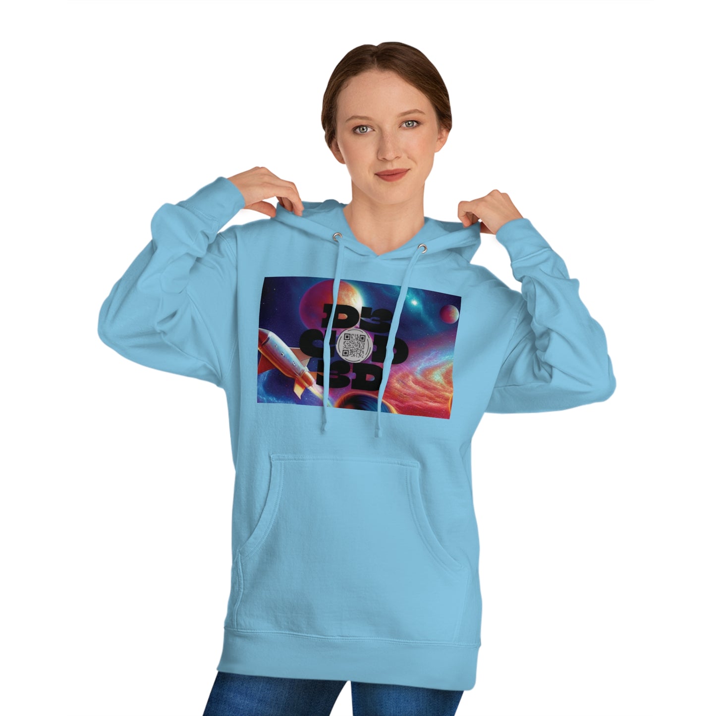 ENCODED | DREAM BIG | Unisex Hooded Sweatshirt