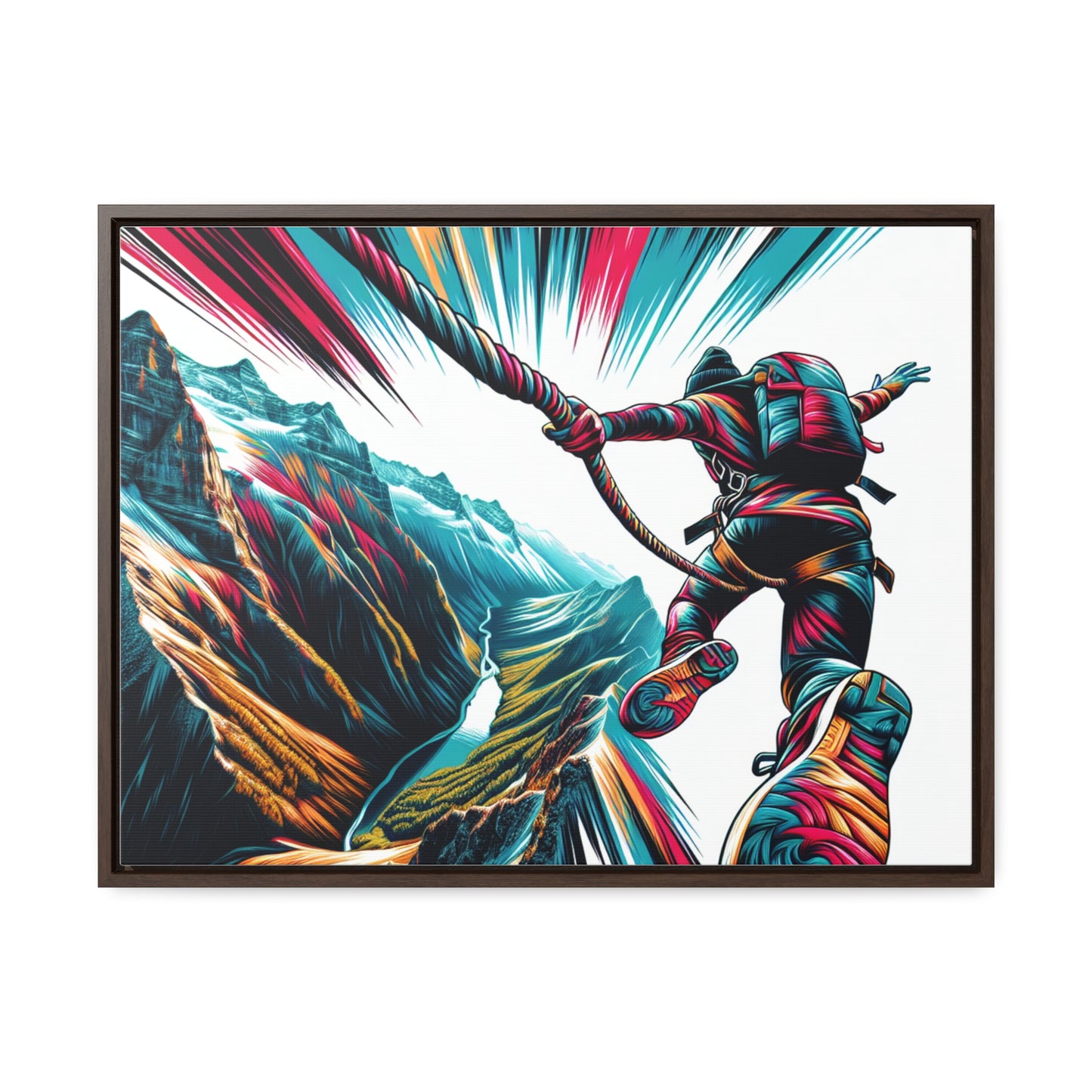 STAY ADVENTUROUS | Horizontal Framed Canvas