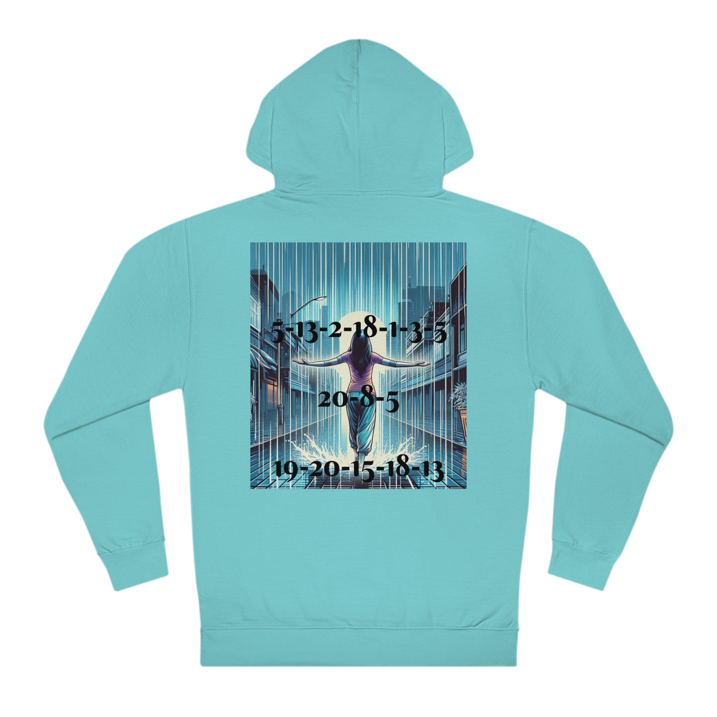 ENCODED | EMBRACE THE STORM | Unisex Hooded Sweatshirt