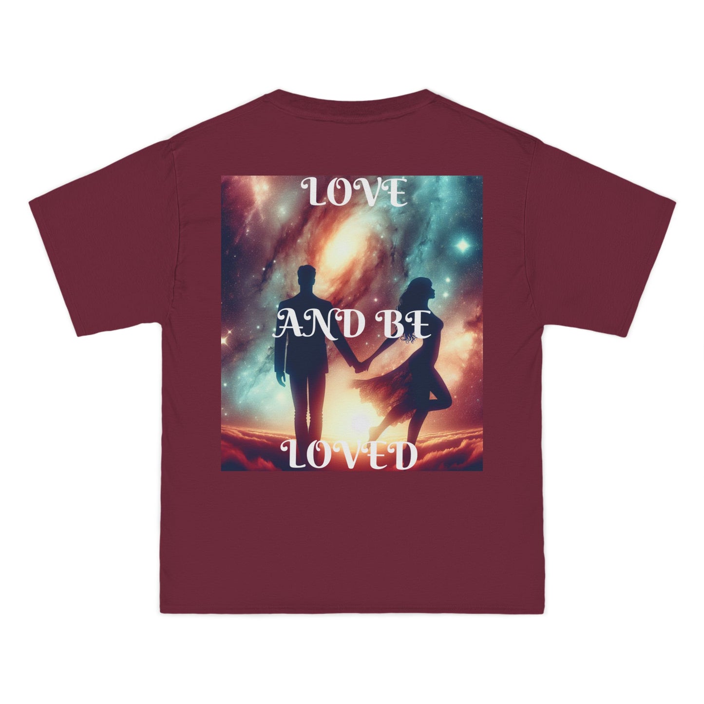 DECODED | LOVE AND BE LOVED | Unisex Beefy-T® short-sleeve T-shirt