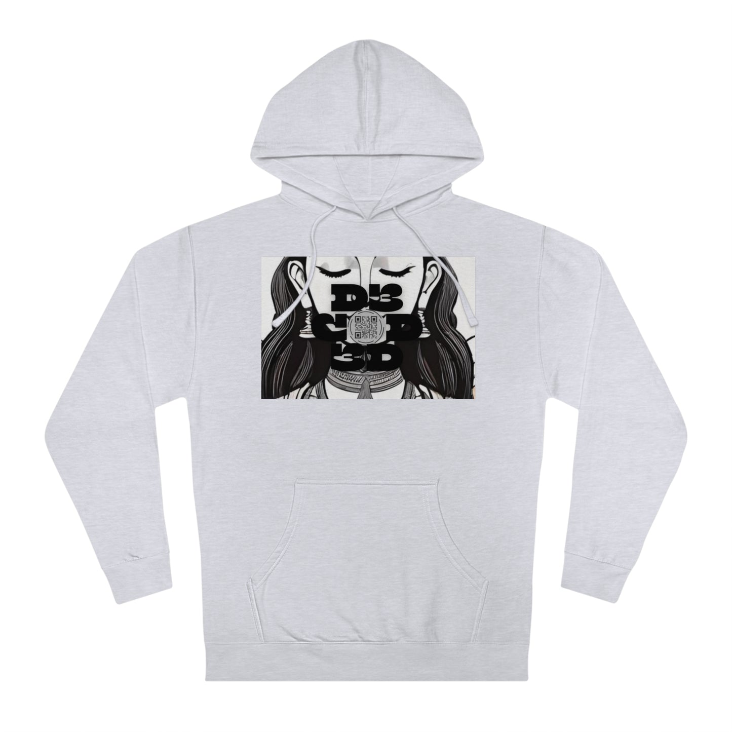 DECODED | STAY GROUNDED | Unisex Hooded Sweatshirt