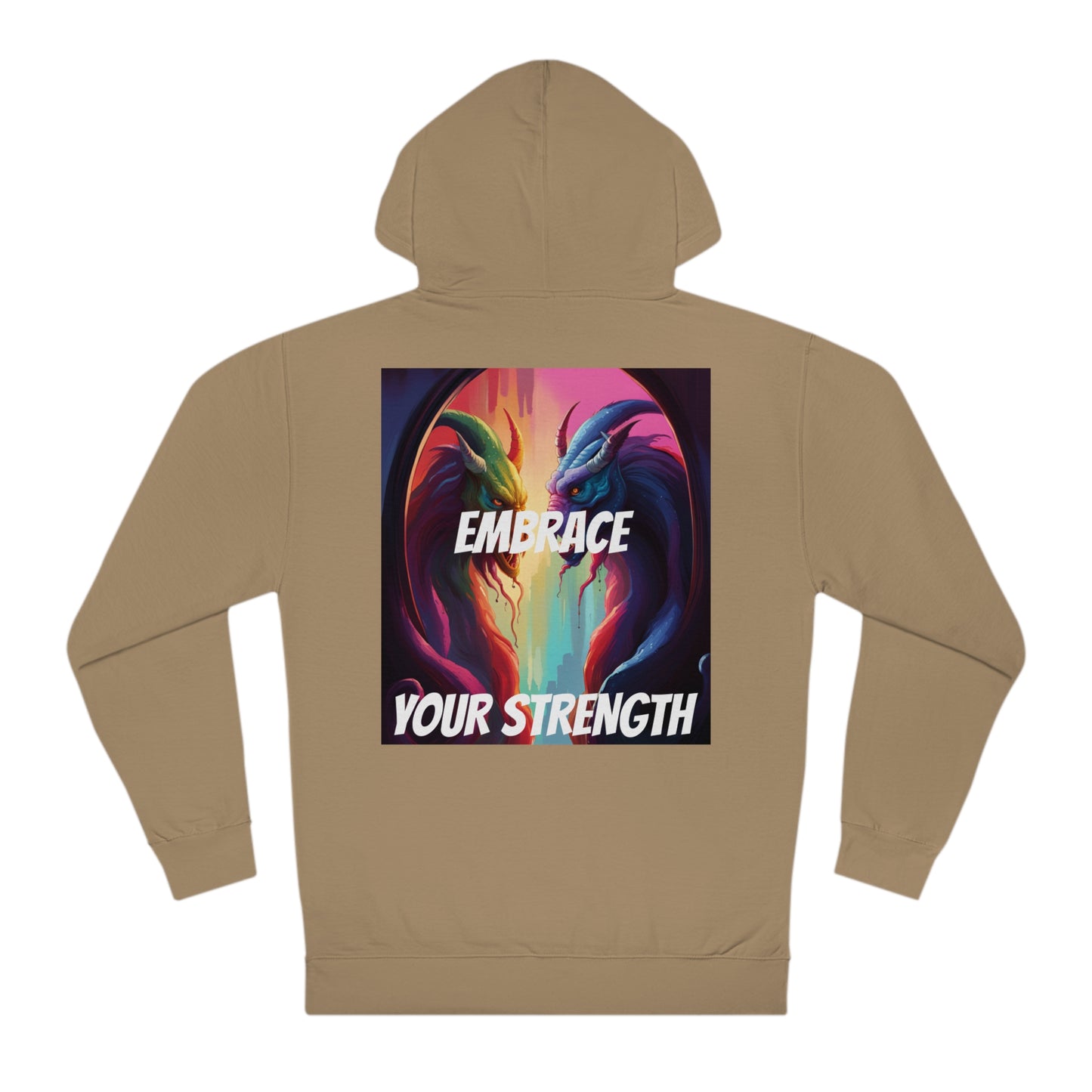 DECODED | EMBRACE YOUR STRENGTH | Unisex Hooded Sweatshirt