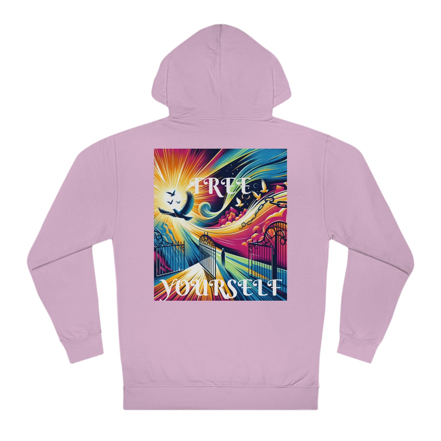 DECODED | FREE YOURSELF | Unisex Hooded Sweatshirt