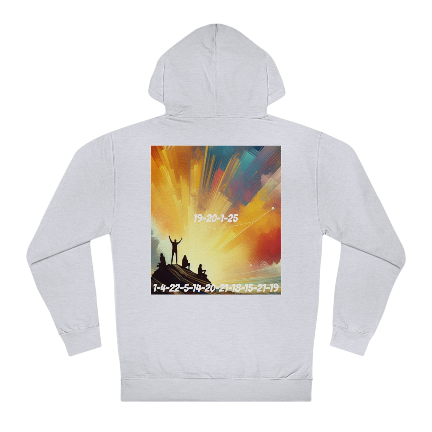 ENCODED | STAY ADVENTUROUS | Unisex Hooded Sweatshirt