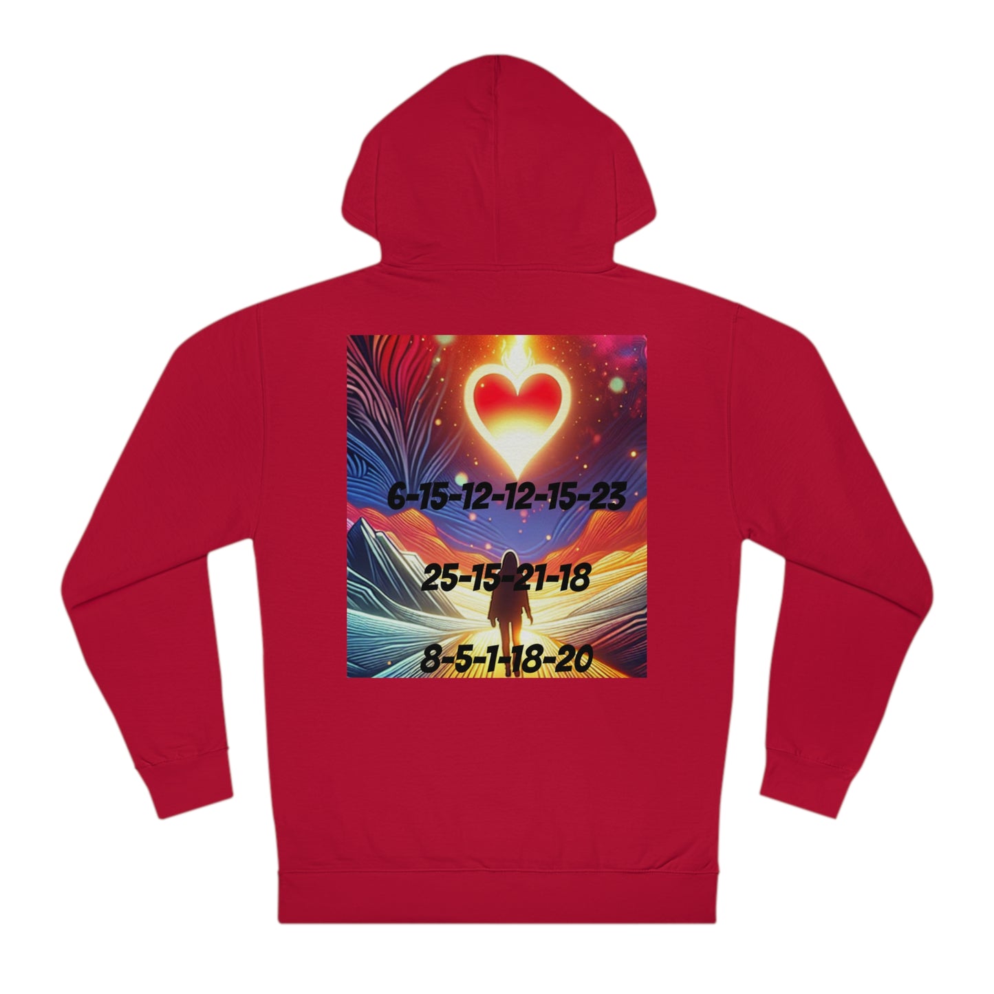 ENCODED | FOLLOW YOUR HEART | Unisex Hooded Sweatshirt