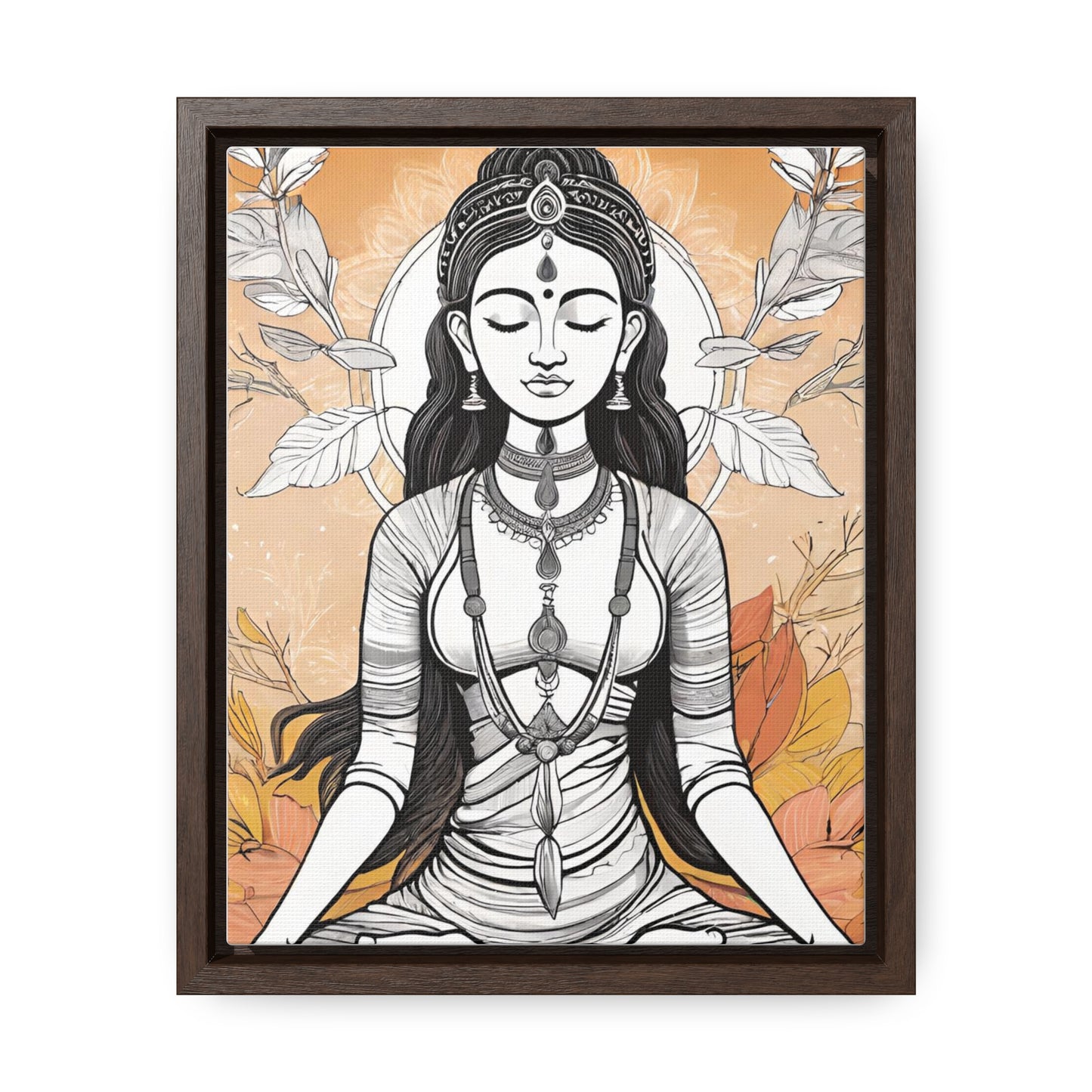 STAY GROUNDED | Vertical Framed Canvas