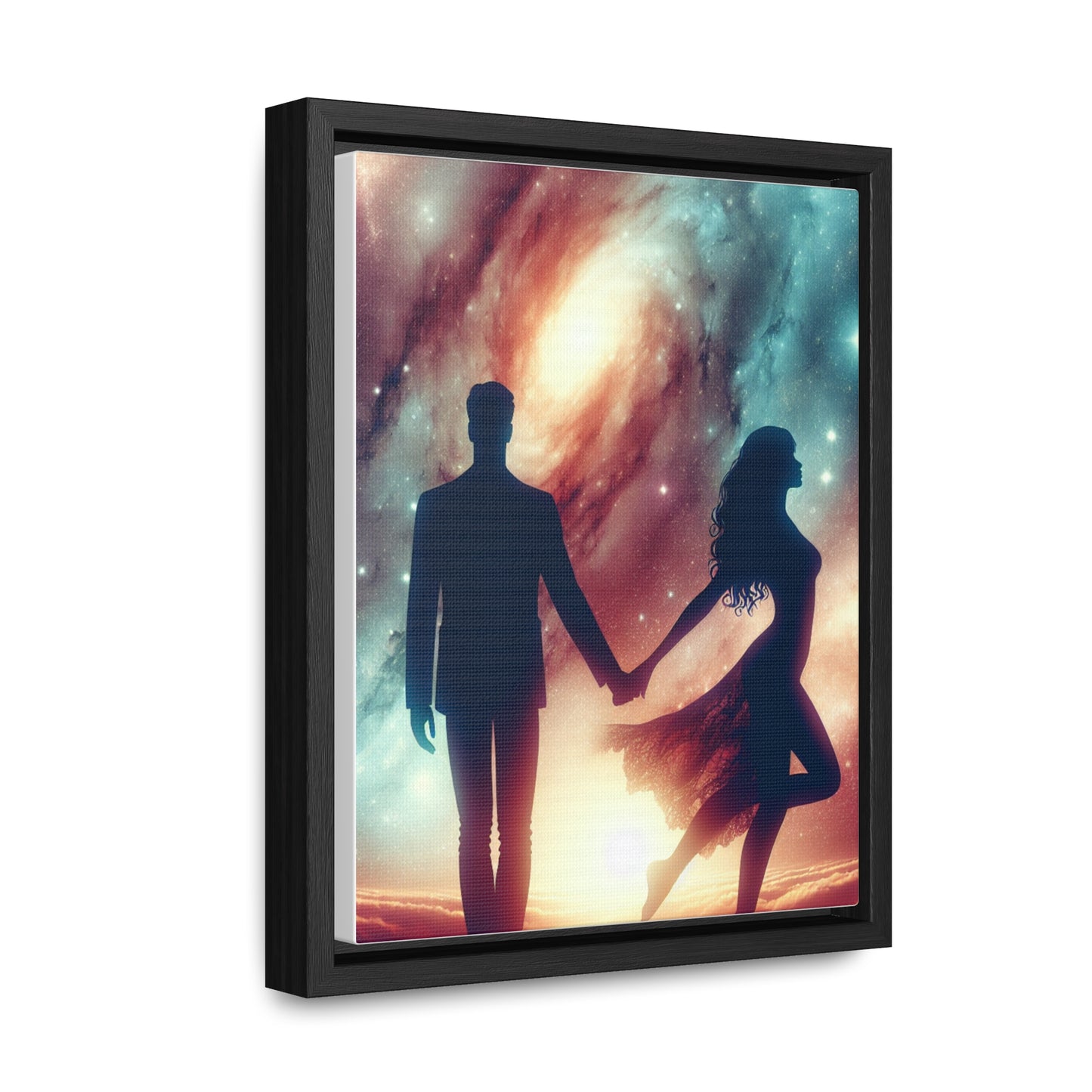 LOVE & BE LOVED | Vertical Framed Canvas