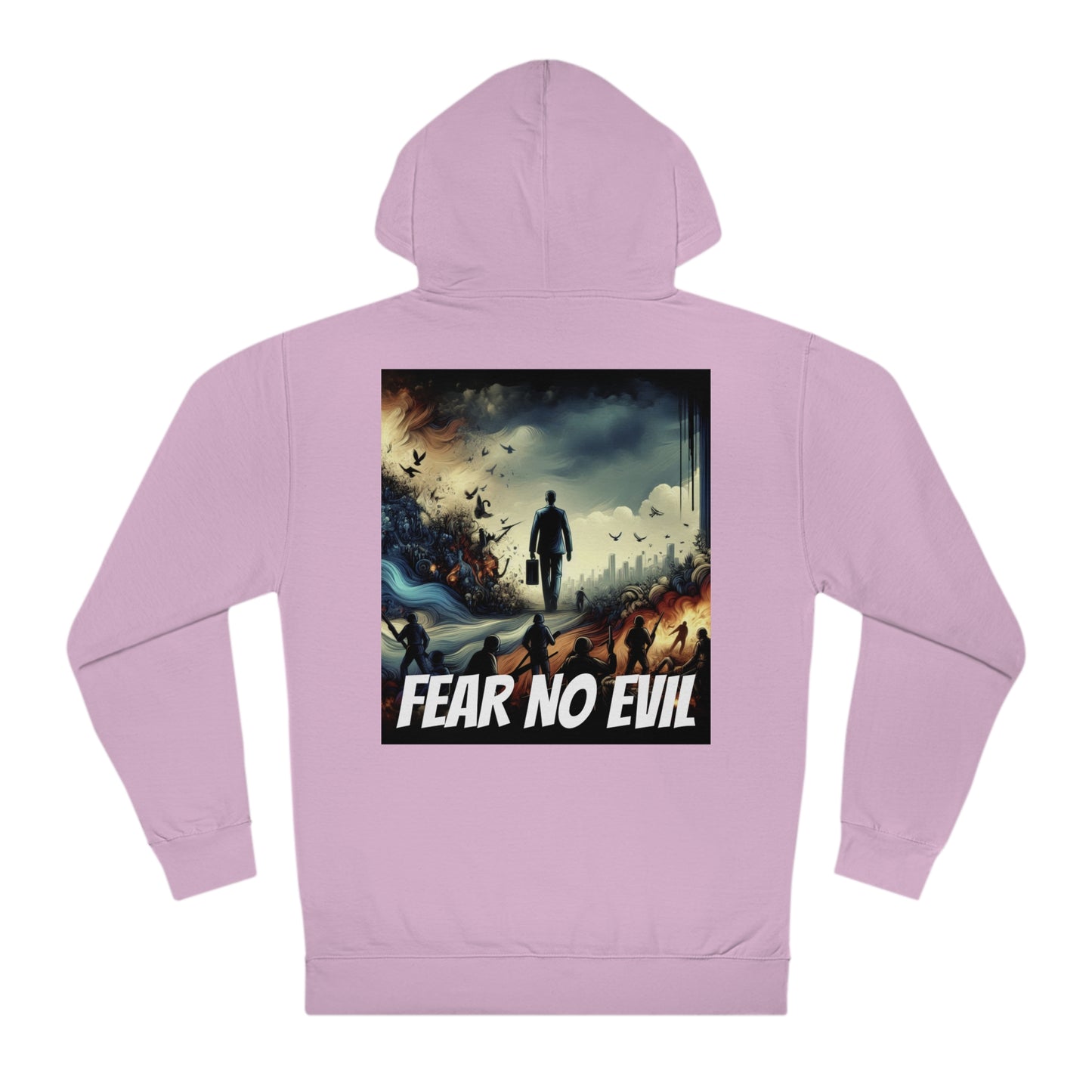 DECODED | FEAR NO EVIL | Unisex Hooded Sweatshirt