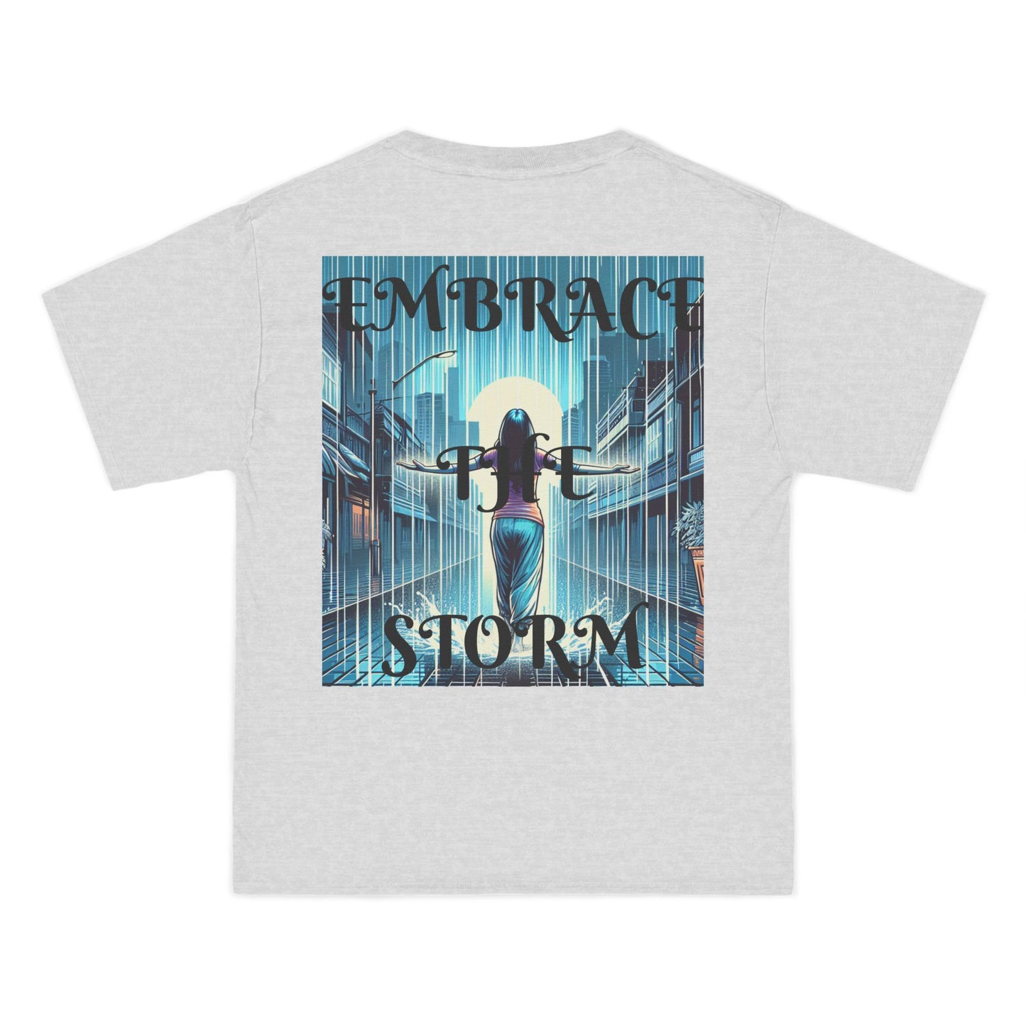 DECODED | EMBRACE THE STORM | Unisex Beefy-T®  Short-Sleeve T-Shirt